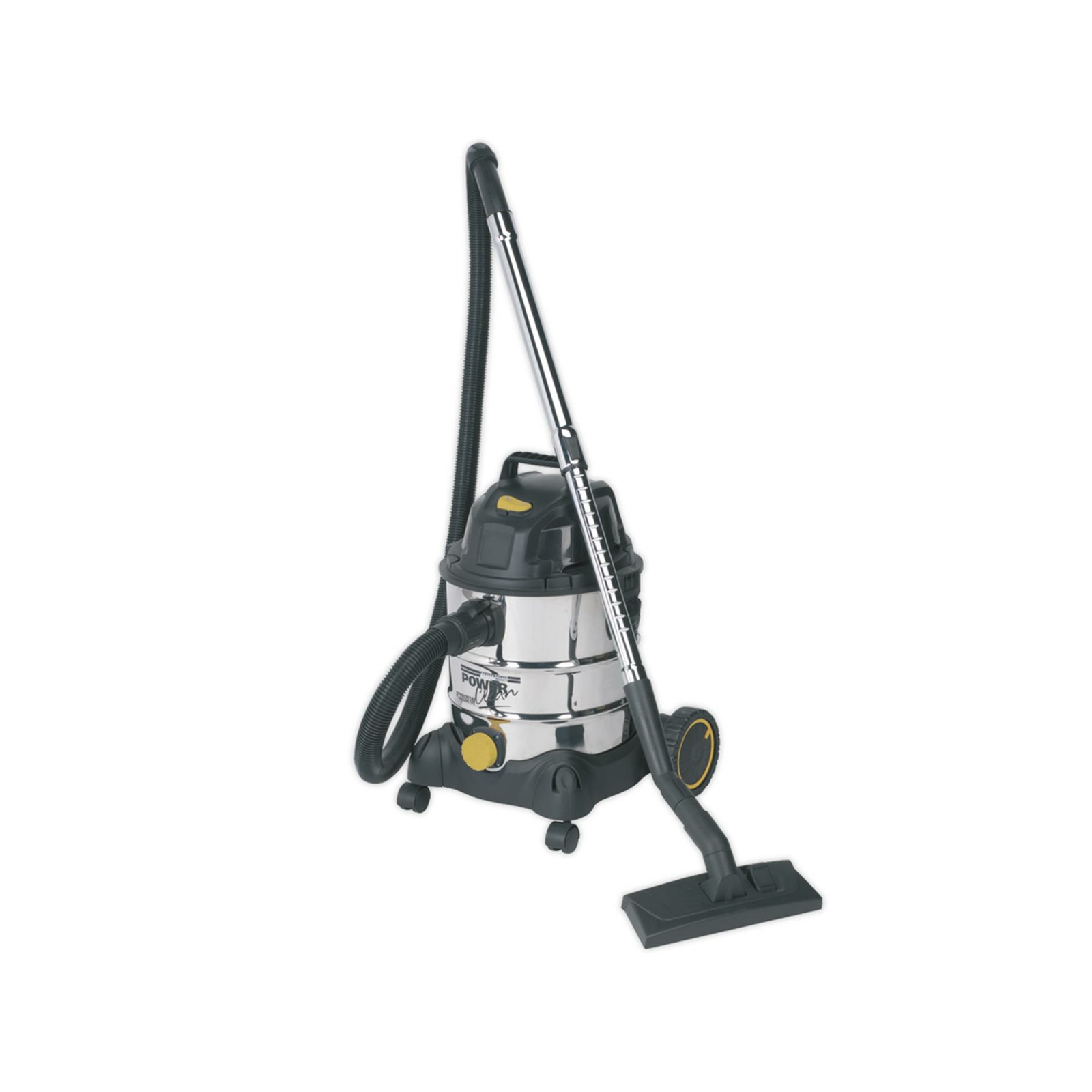 Sealey Vacuum Cleaner Industrial Wet & Dry 20L 1250W/110V Stainless Drum