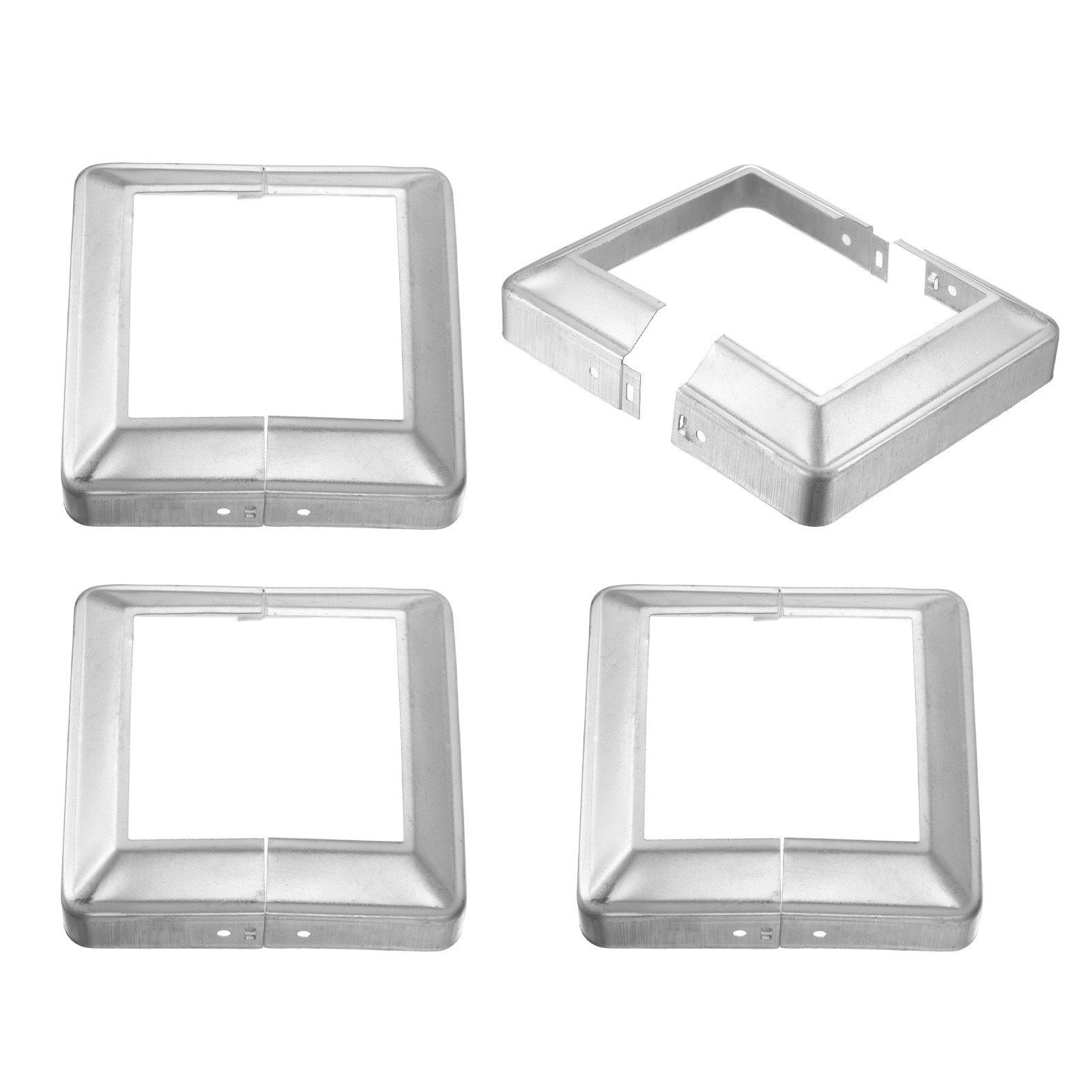 4Pcs Post Base Cover, 6x6 Split Style Post Skirt Column Wrap(4x4)