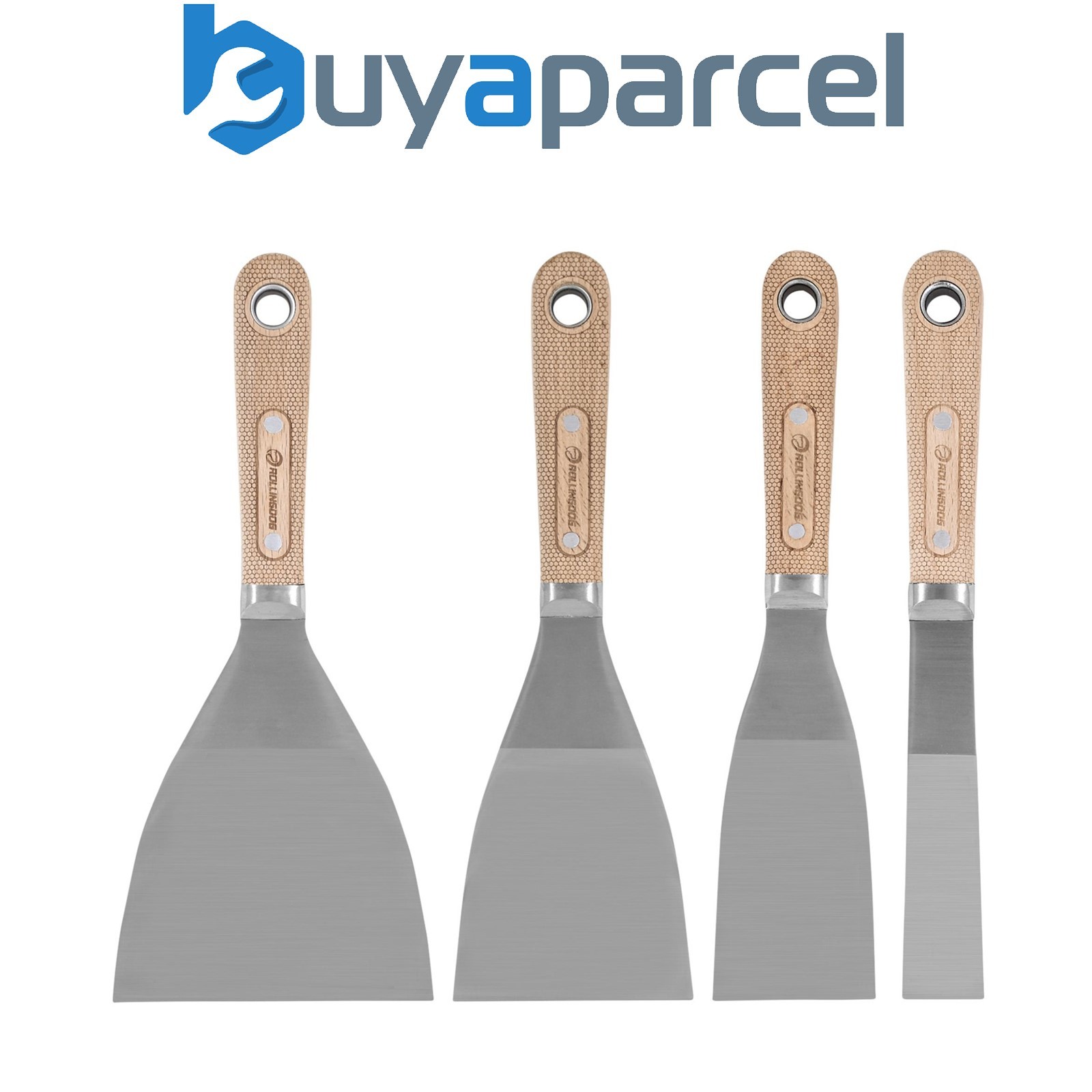 Draper 09617 ROLLINGDOG DOBERMAN 8482; Putty Knife Set (4 Piece)