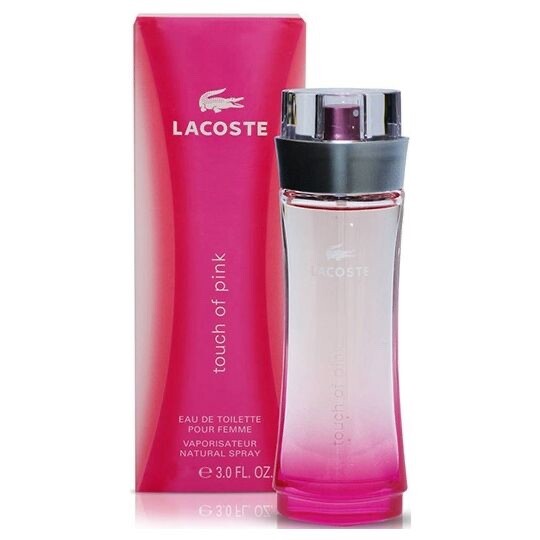 Lacoste Touch Of Pink Eau de Toilette 90ml Spray New