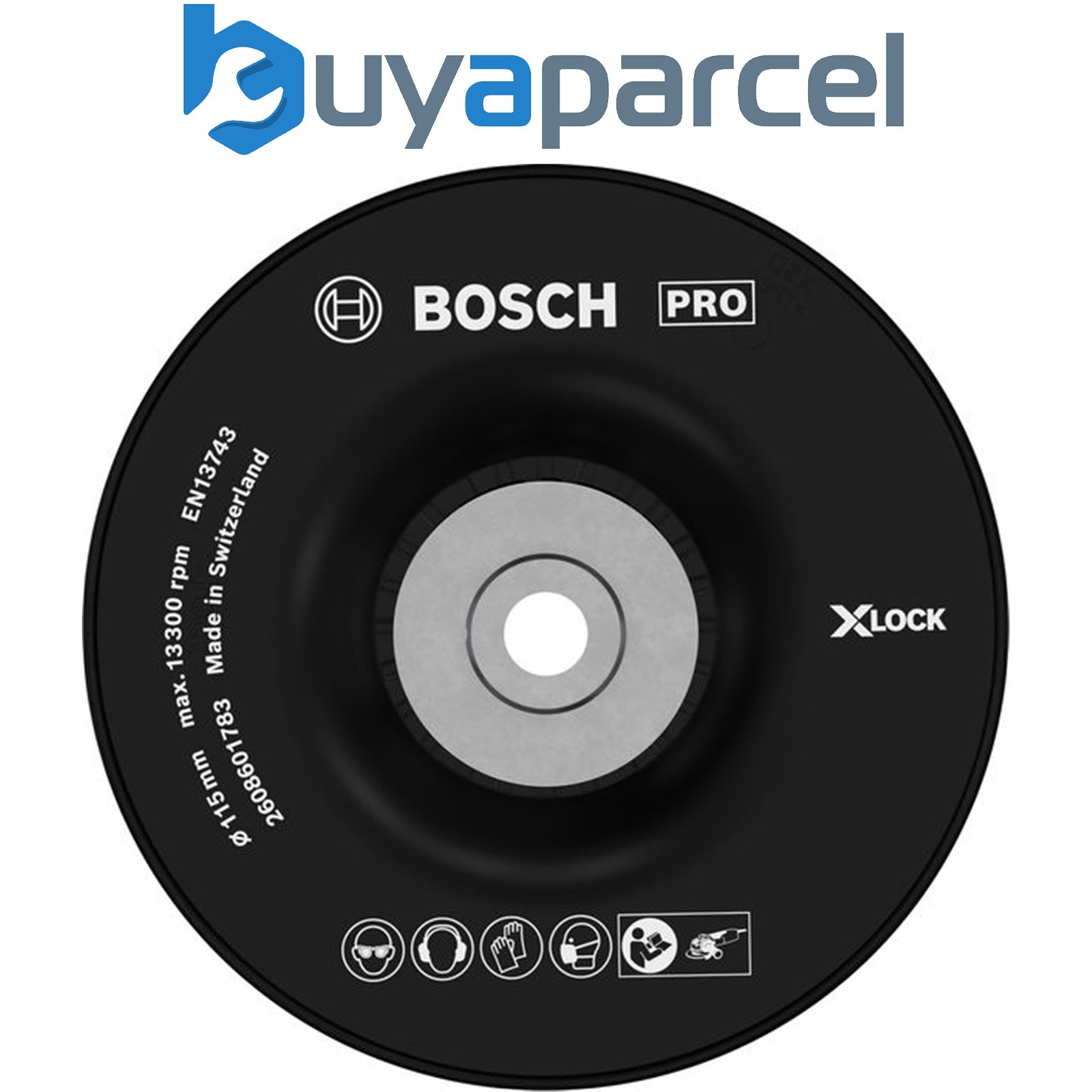 Bosch PRO cutting/grinding PRO Backing Pad Hard 115 mm M14 2608601783