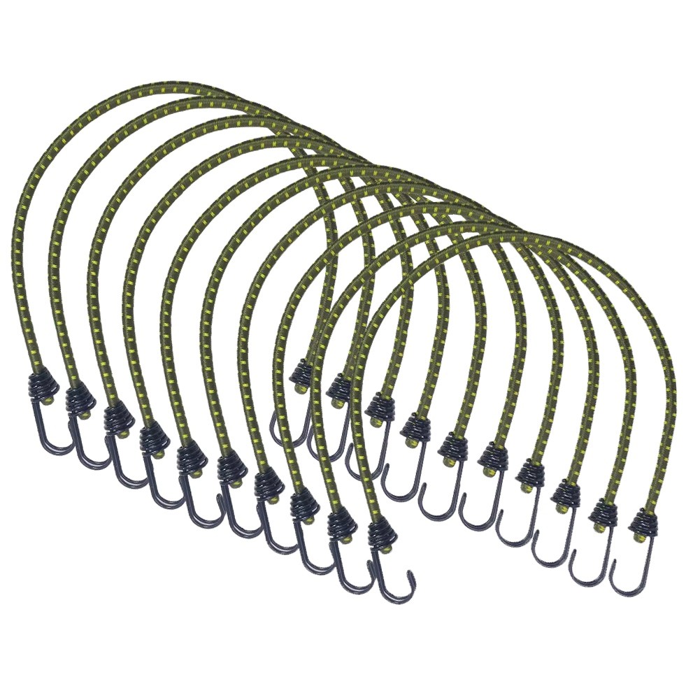 Bungee Cord High Elasticity Rubber Tied Rope with Hooks Outdoor Tent2321