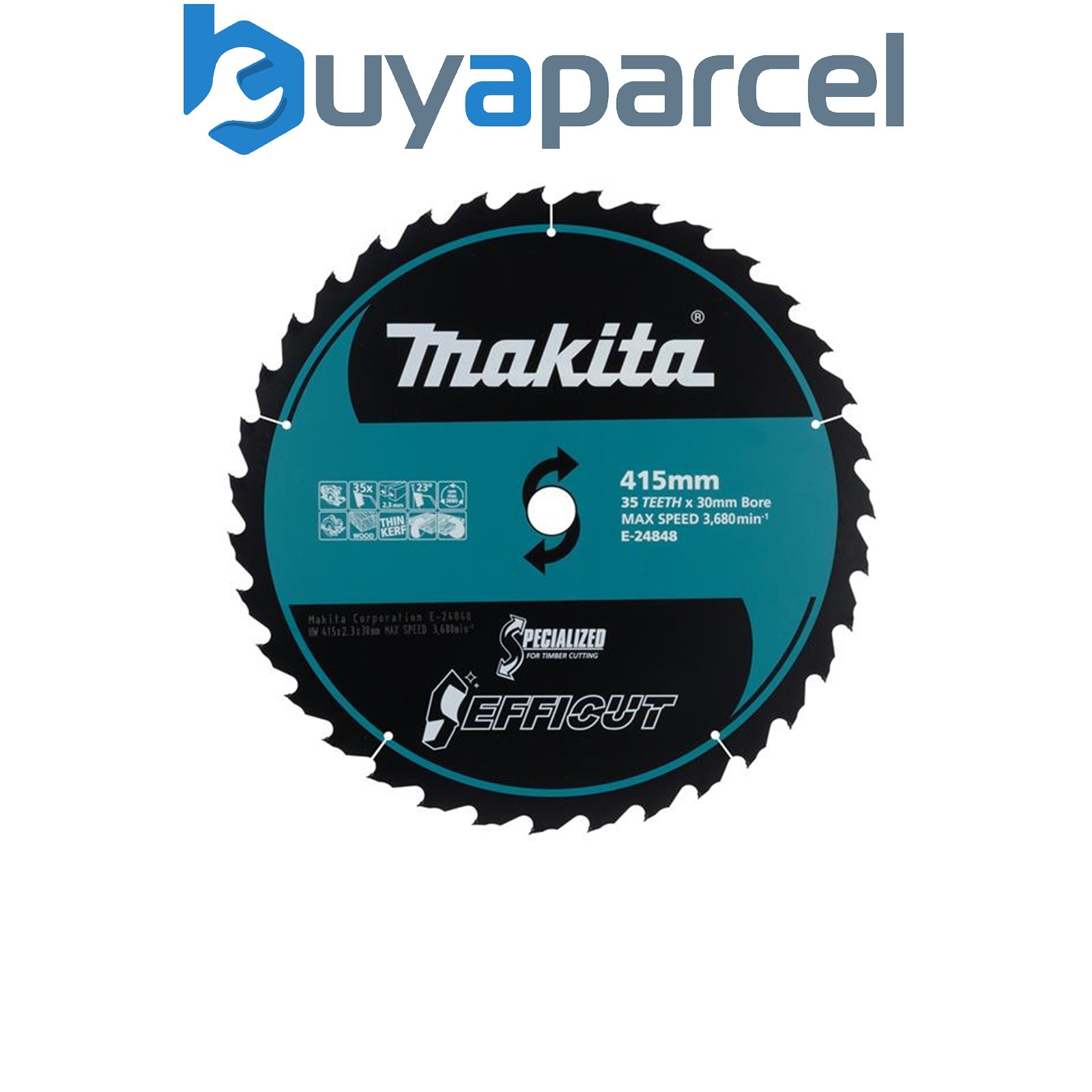 Makita E-24848 Efficut T.C.T Saw Blade 415 x 30mm x 35T MAKE24848