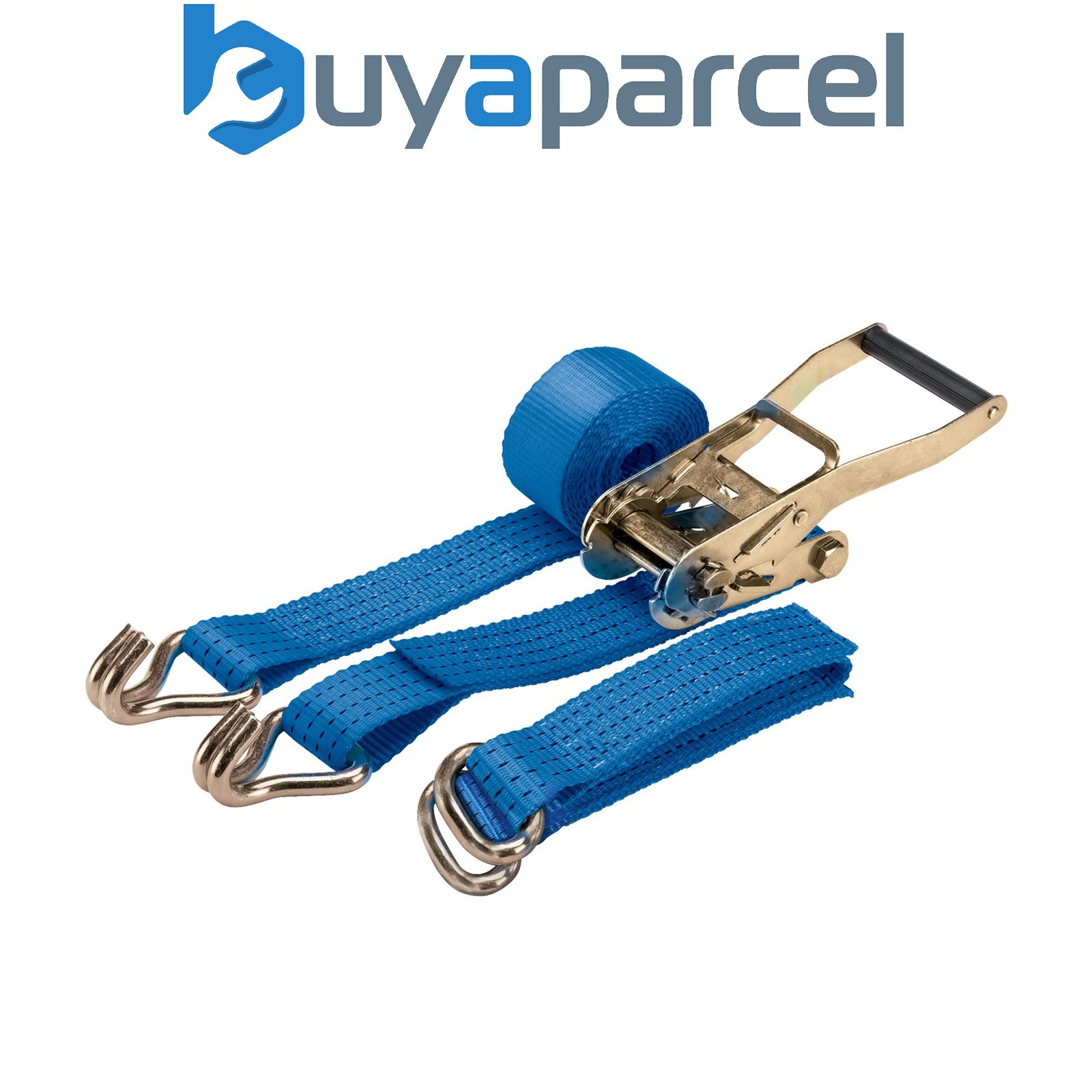 Draper 60969 Ratcheting Vehicle Tie Down Straps, 3m x 50mm, 2500kg