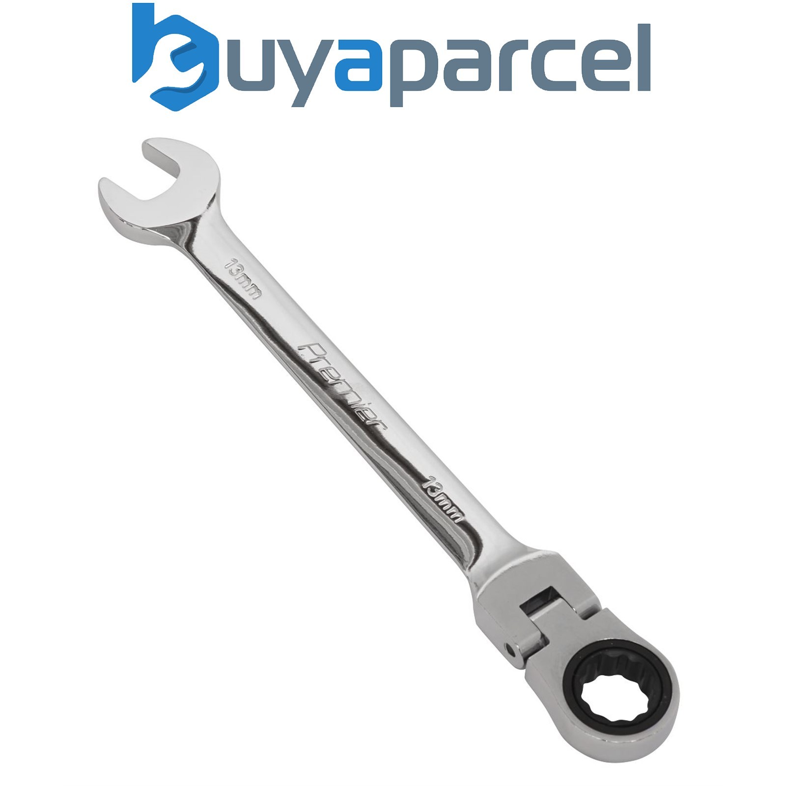 Sealey FHRCW13 Premier Flexi-Head Ratchet Combination Spanner 13mm