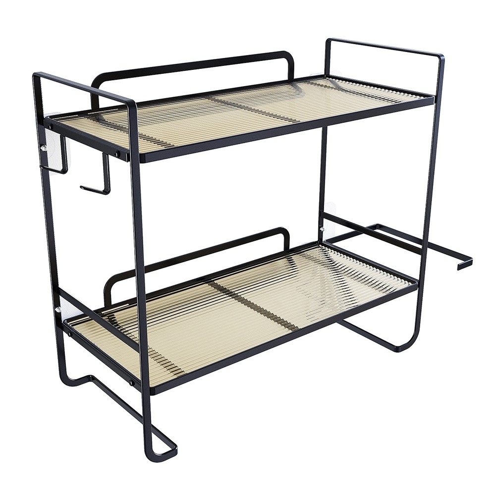 Multifunctional Storage Rack Above Toilet 2-Story Bathroom Storage Rack3288
