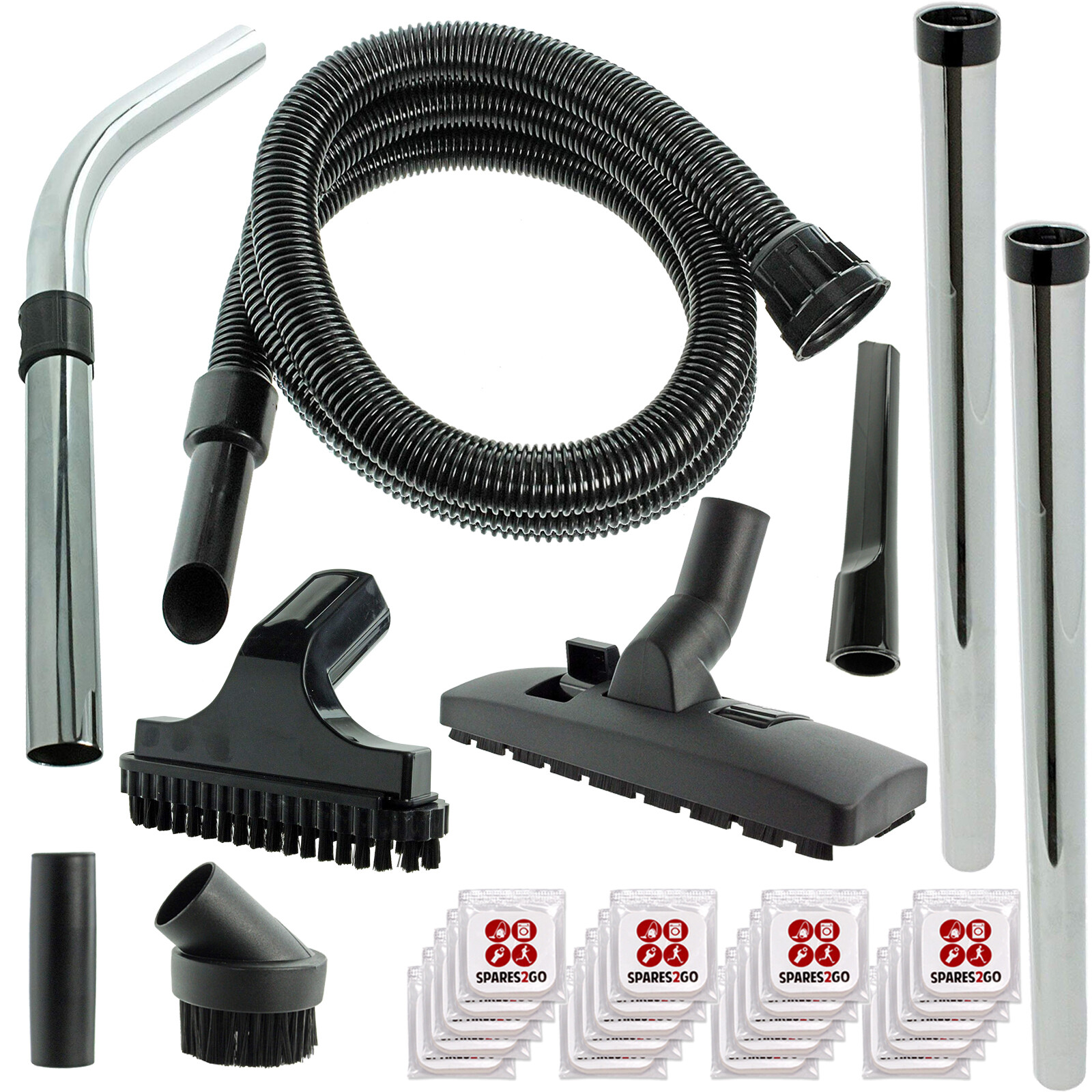 Spare Parts Tool Kit Hose 2.5m For NUMATIC HENRY HETTY Vacuum Hoover + 20 Fresh