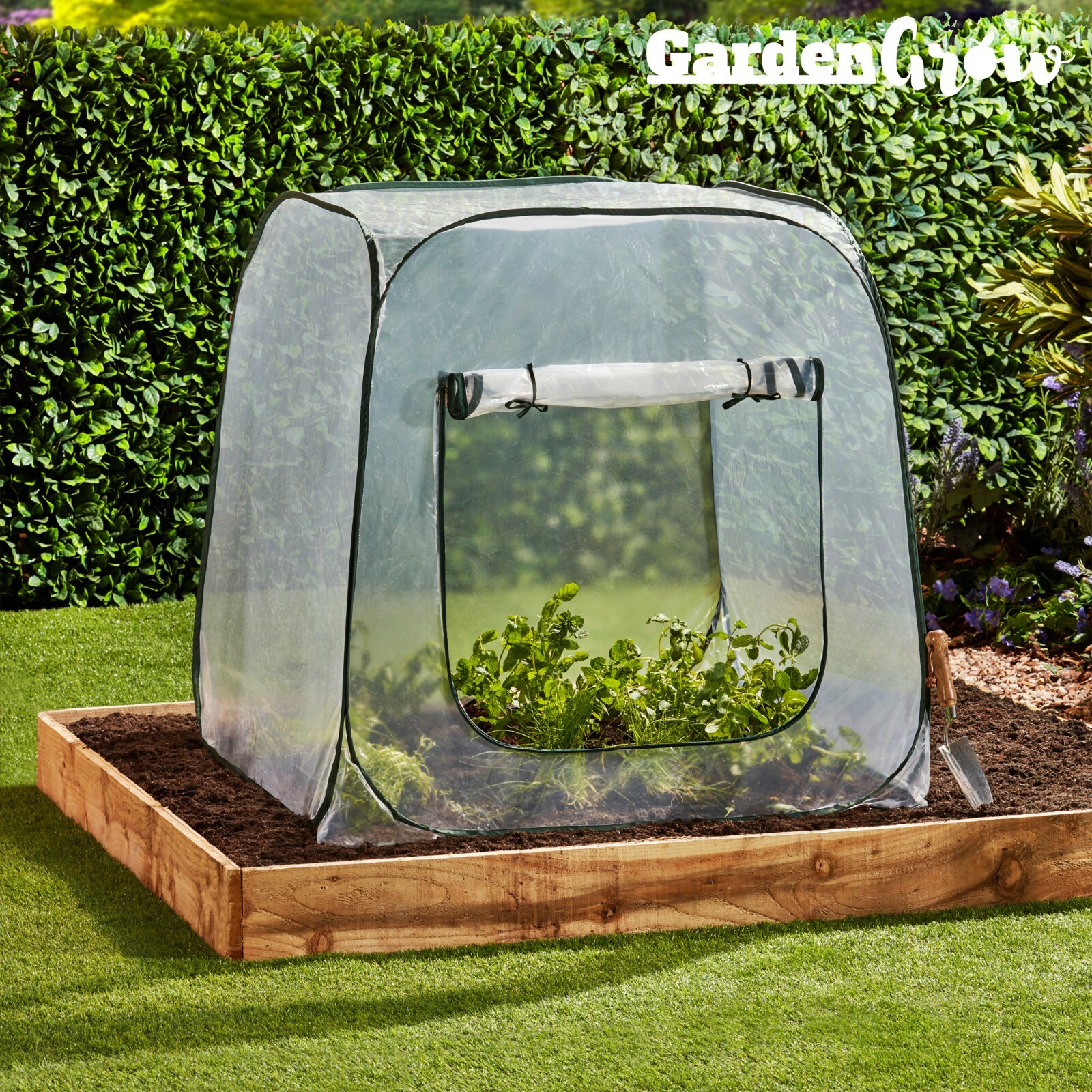 Garden Grow Outdoor Tunnel Cold Frame Fruit Veg Plant Protector PopUp Greenhouse