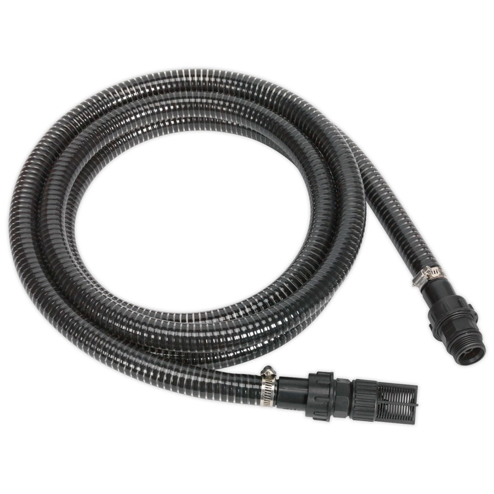 Sealey Solid Wall Suction Hose for Wps060 - 25mm x 4mtr