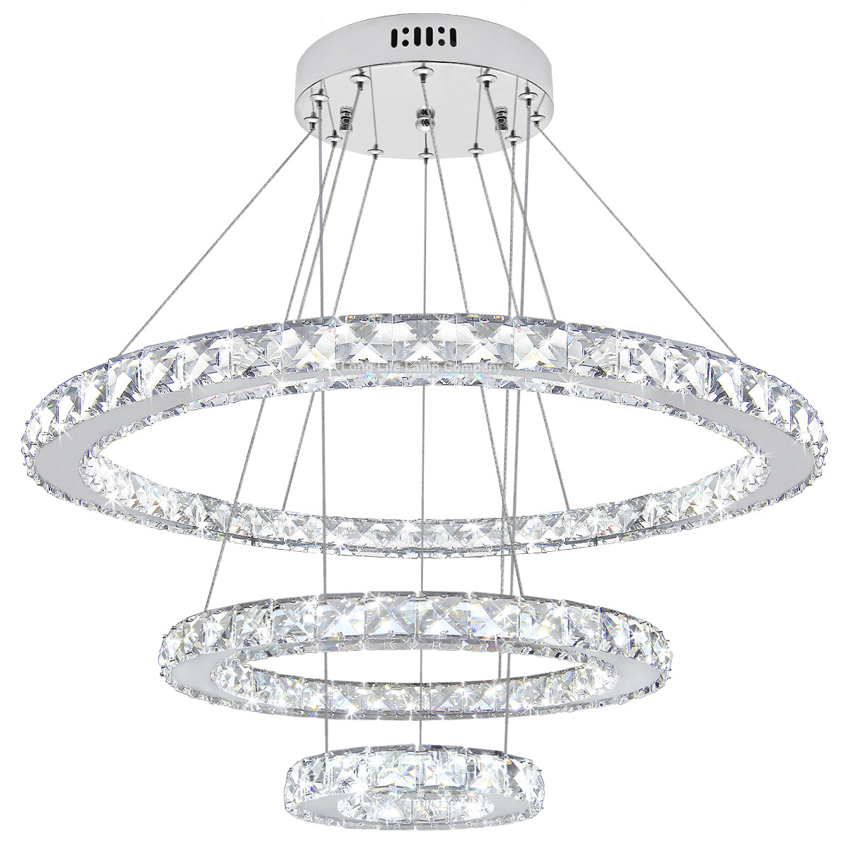 Modern Round LED 3 Ring Pendant Ceiling Light Home Diner Hotel Chandelier M0172