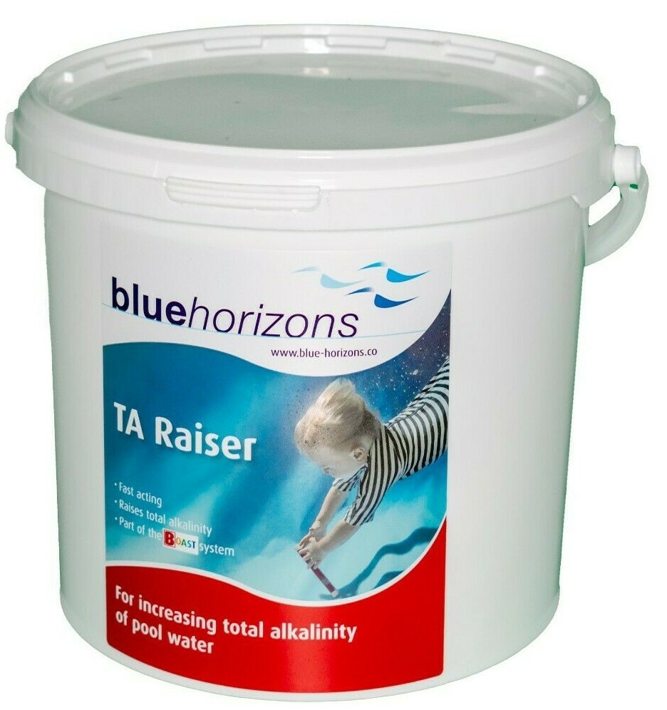 Total Alkalinity Raiser Blue Horizon TA+ Increaser Hot Tub Pool - Pack of 2 10kg