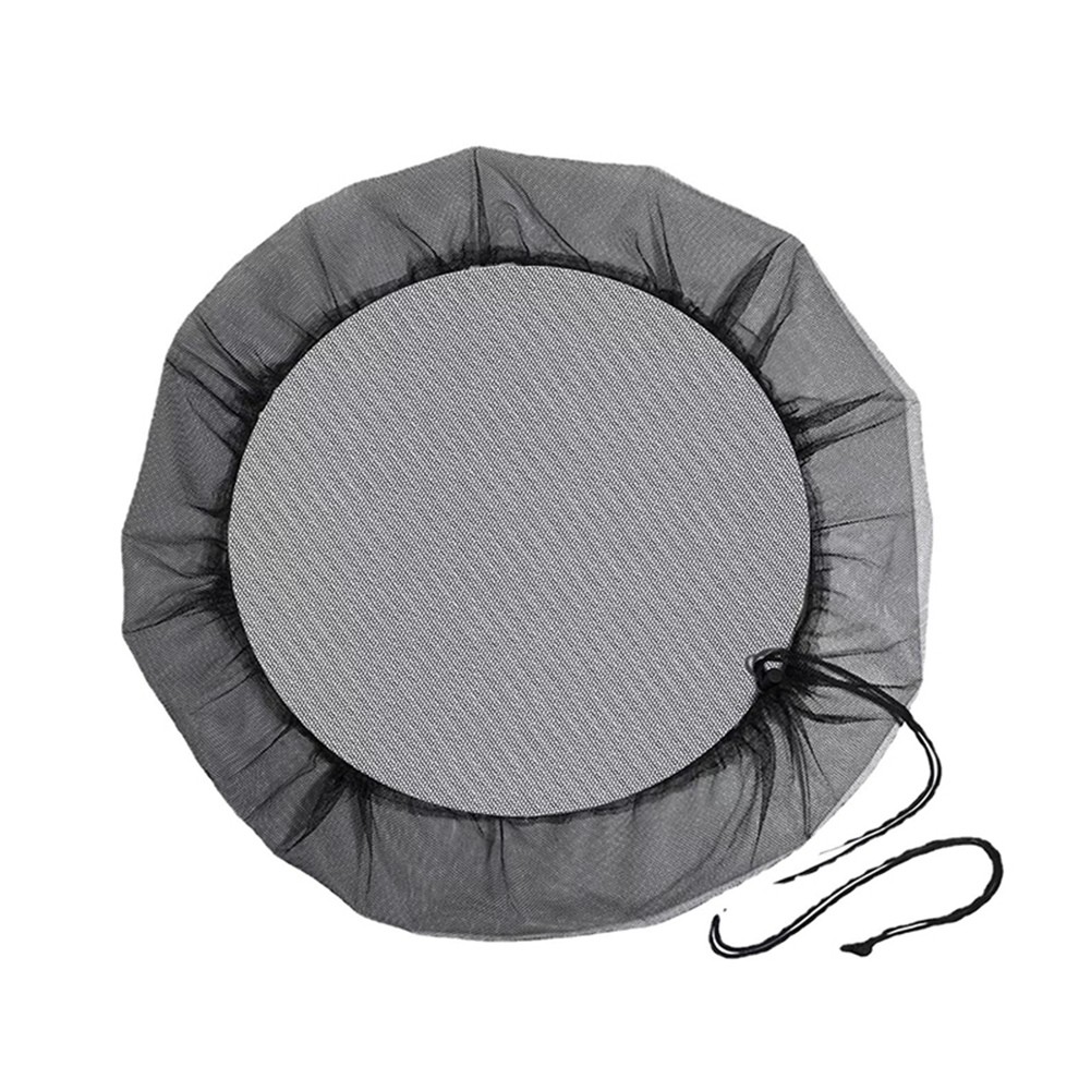 10X(Mesh Cover Rain Collection Barrels Netting Screen to Keep Leaves and7257