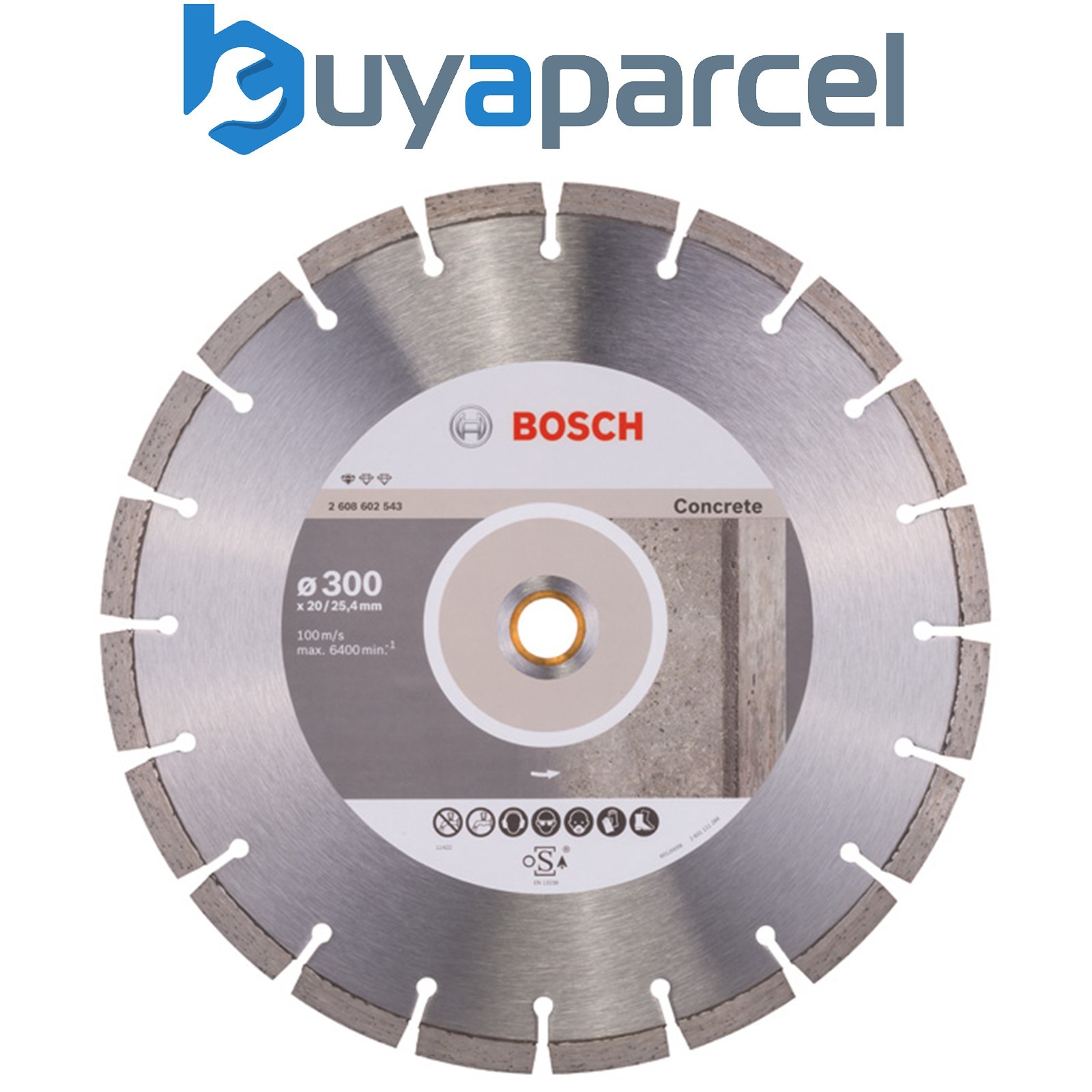 Bosch Diamond cutting disc Standard for Concrete diamond cutting disc 2608602543