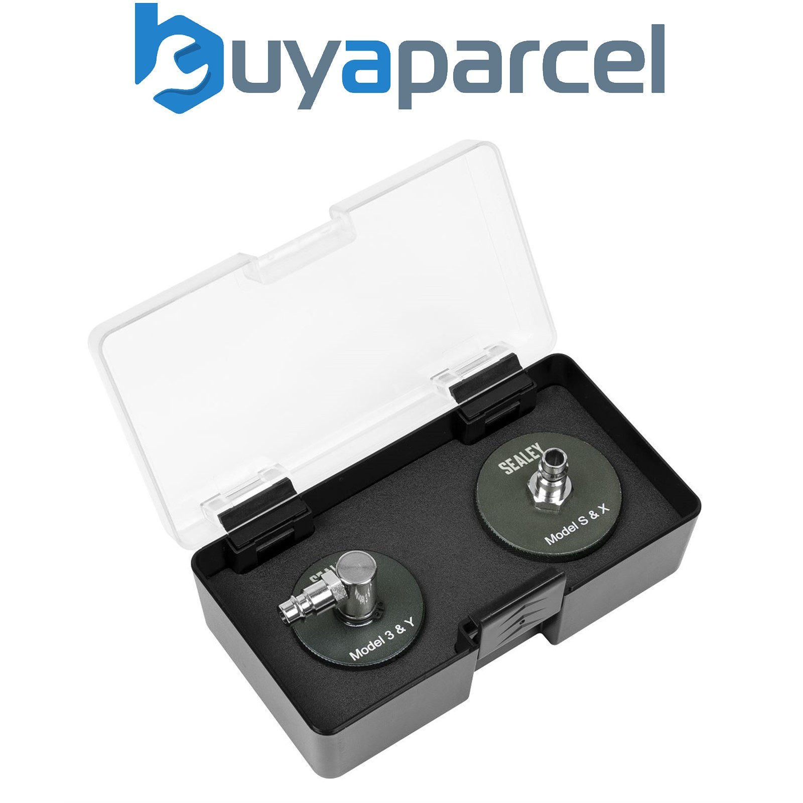 Sealey VS0204T Brake Pressure Bleeder Cap Set for Tesla