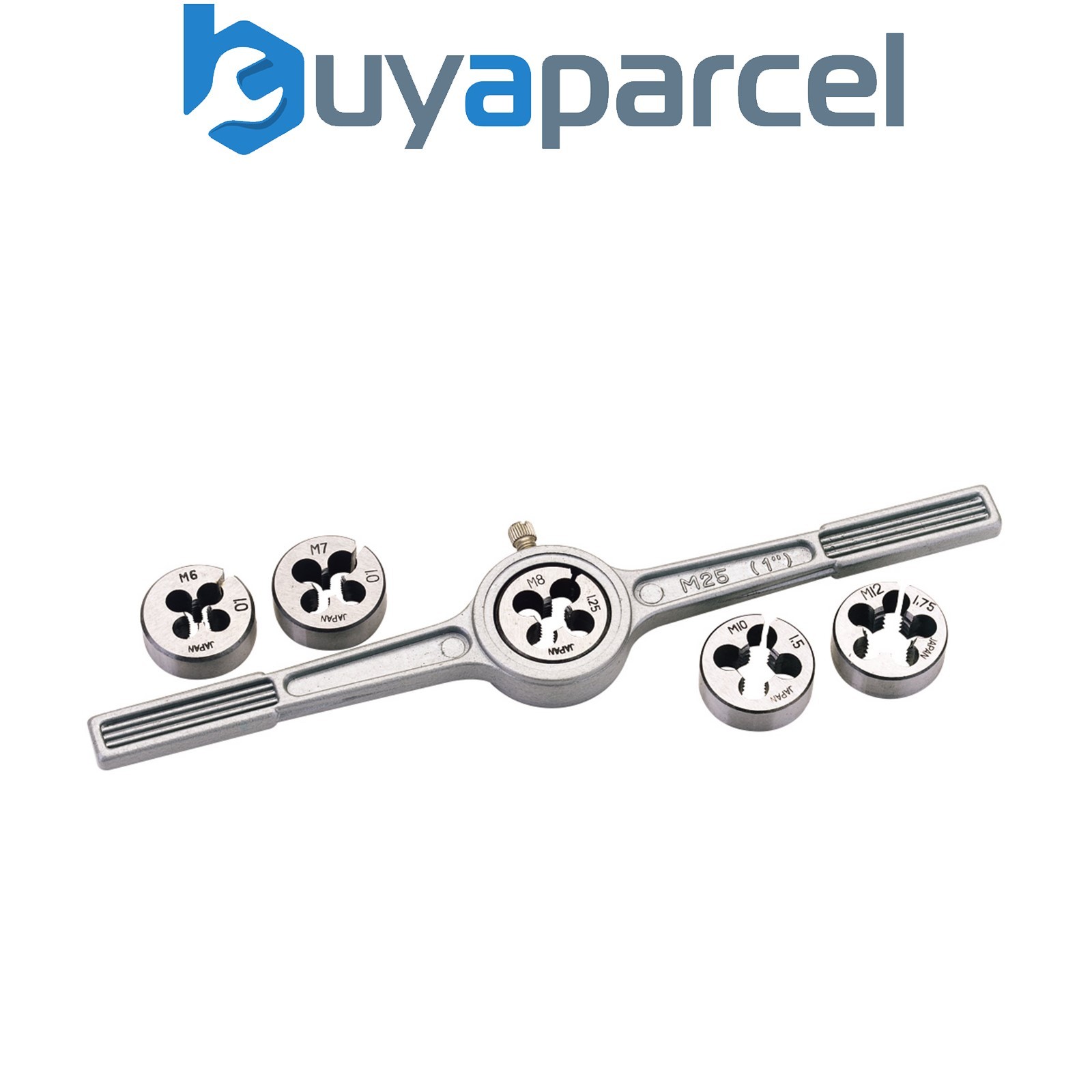 Draper 79197 Circular Metric Die and Holder Set (6 Piece)