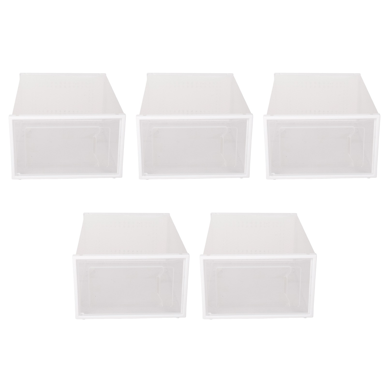 Transparent Shoe Box Storage Box Drawer-Type Plastic Shoe Rack Transparent1428