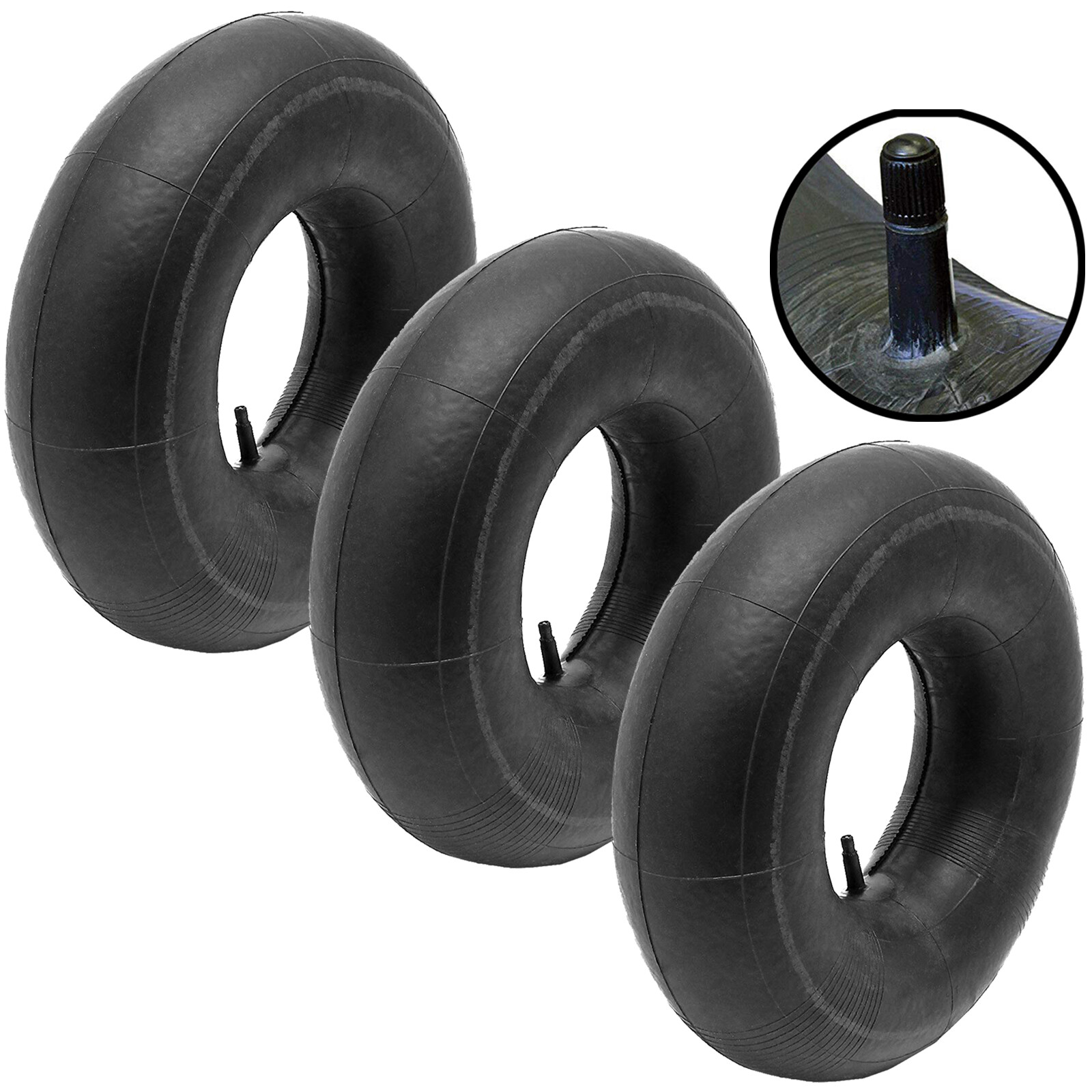 3 x Inner Tube Hay Turner Mini Tractor Schrader Valve 15x600 15x6.00-6 15 x 6