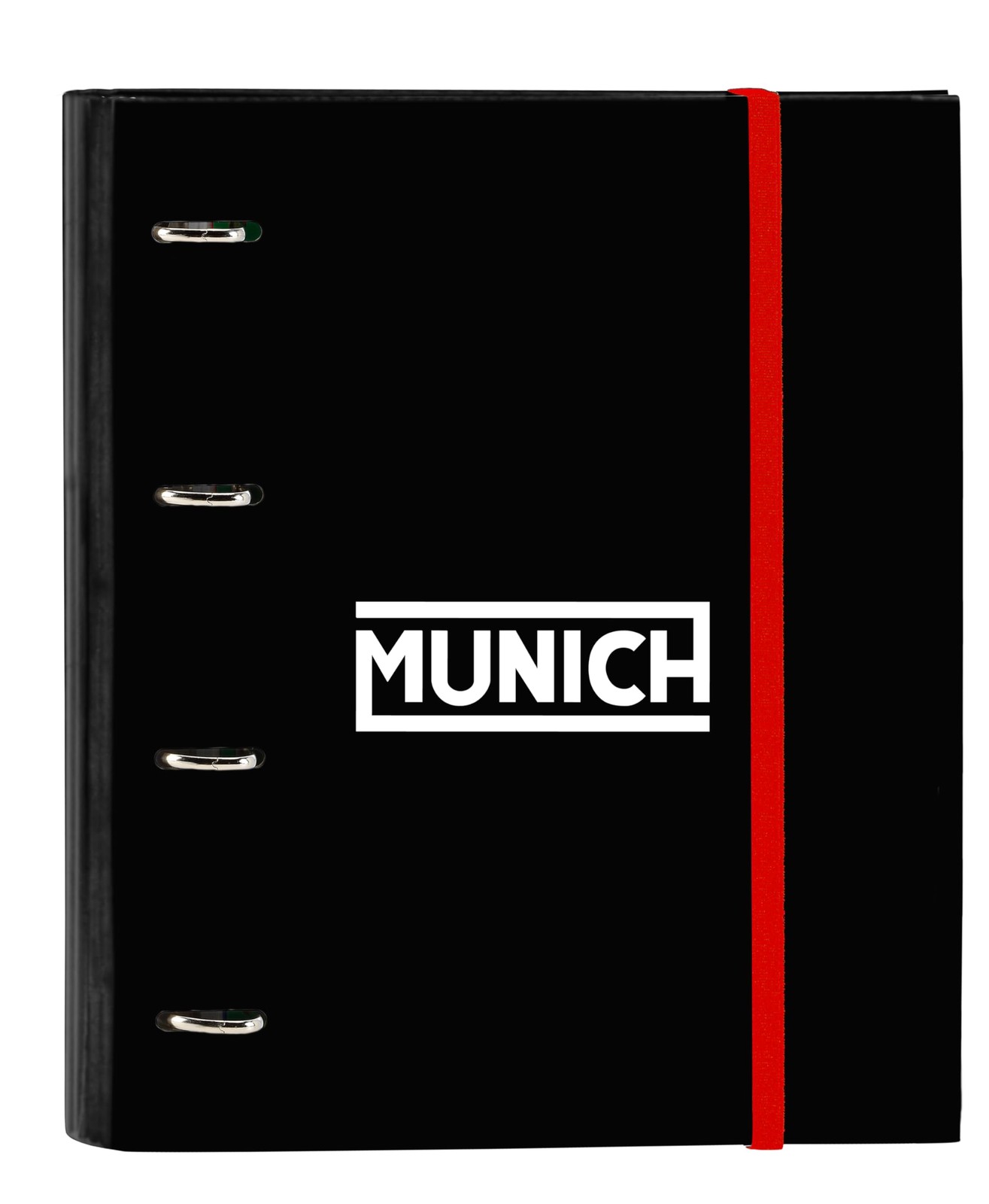 Safta Munich Vulcan – Folder 4 Rings of 35 cm with 100 A4 Sheets, Ideal for Chil