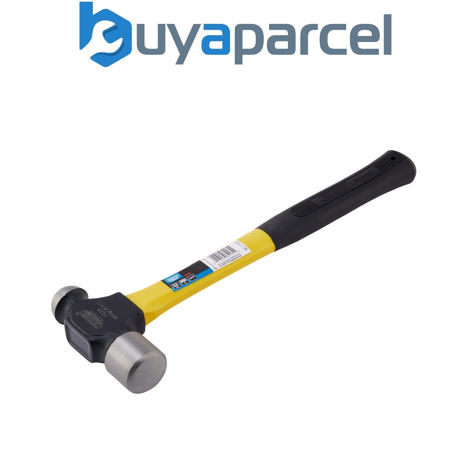 Draper 62164 Draper Expert Ball Pein Hammer with Fibreglass Shaft, 900g/32oz