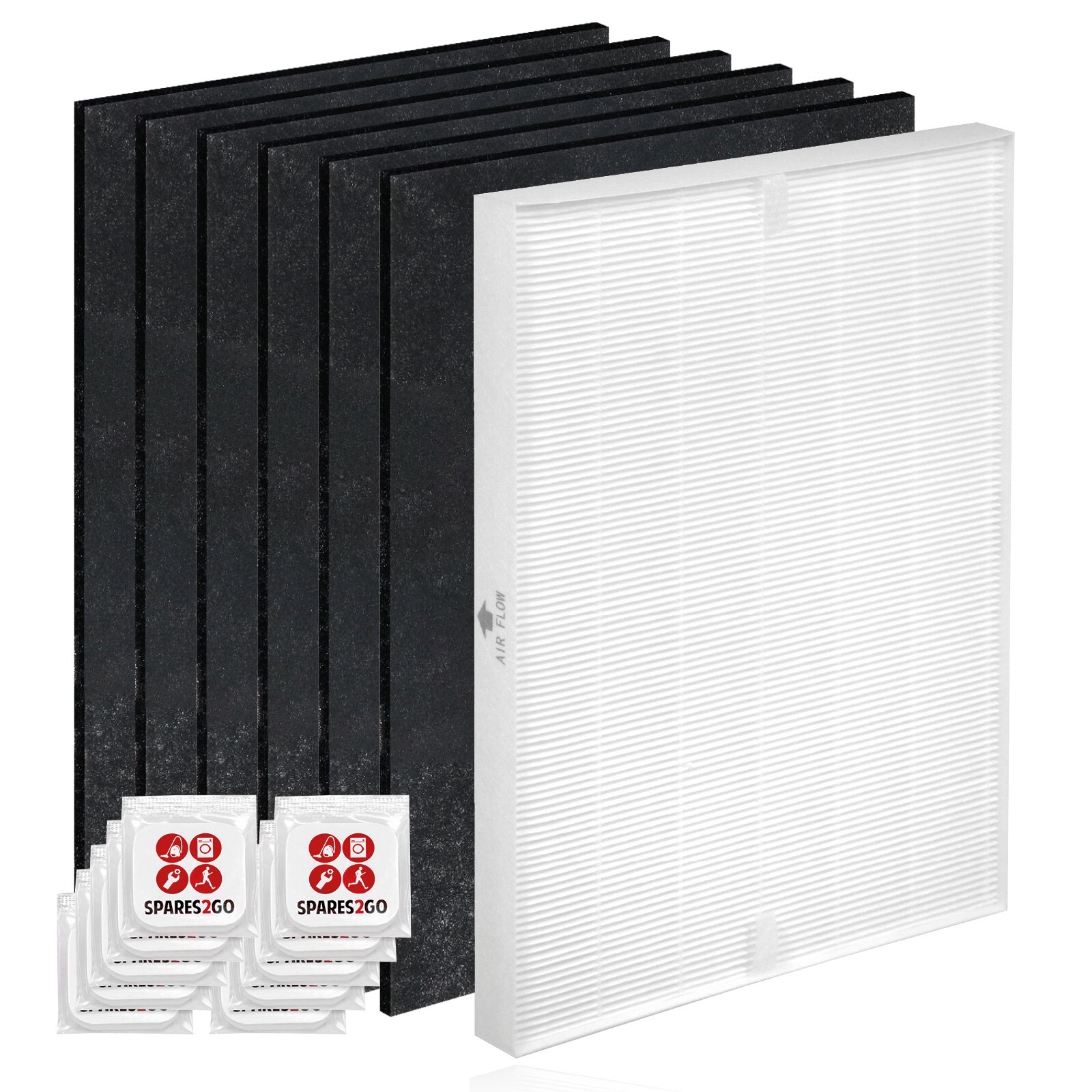 HEPA Carbon Filter for WINIX PlasmaWave 5300 6300 5300-2 P300 Purifier + Fresh