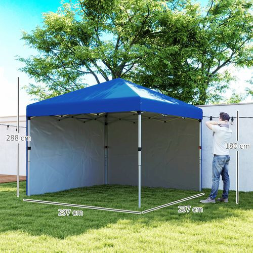 Garden Pop-up Gazebo UV Resistant Weather Shielding Outdoor Events Market Stall