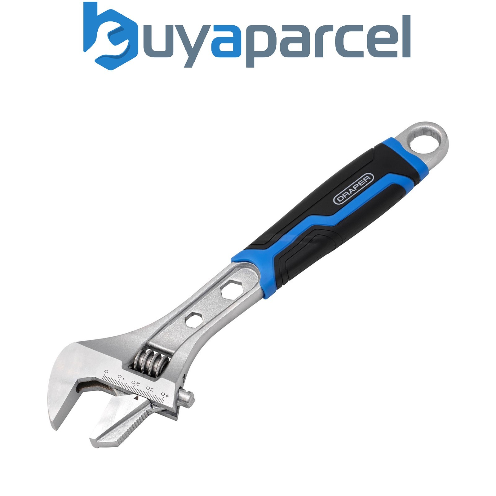 Draper 04300 Reversible Adjustable Wrench, 307mm