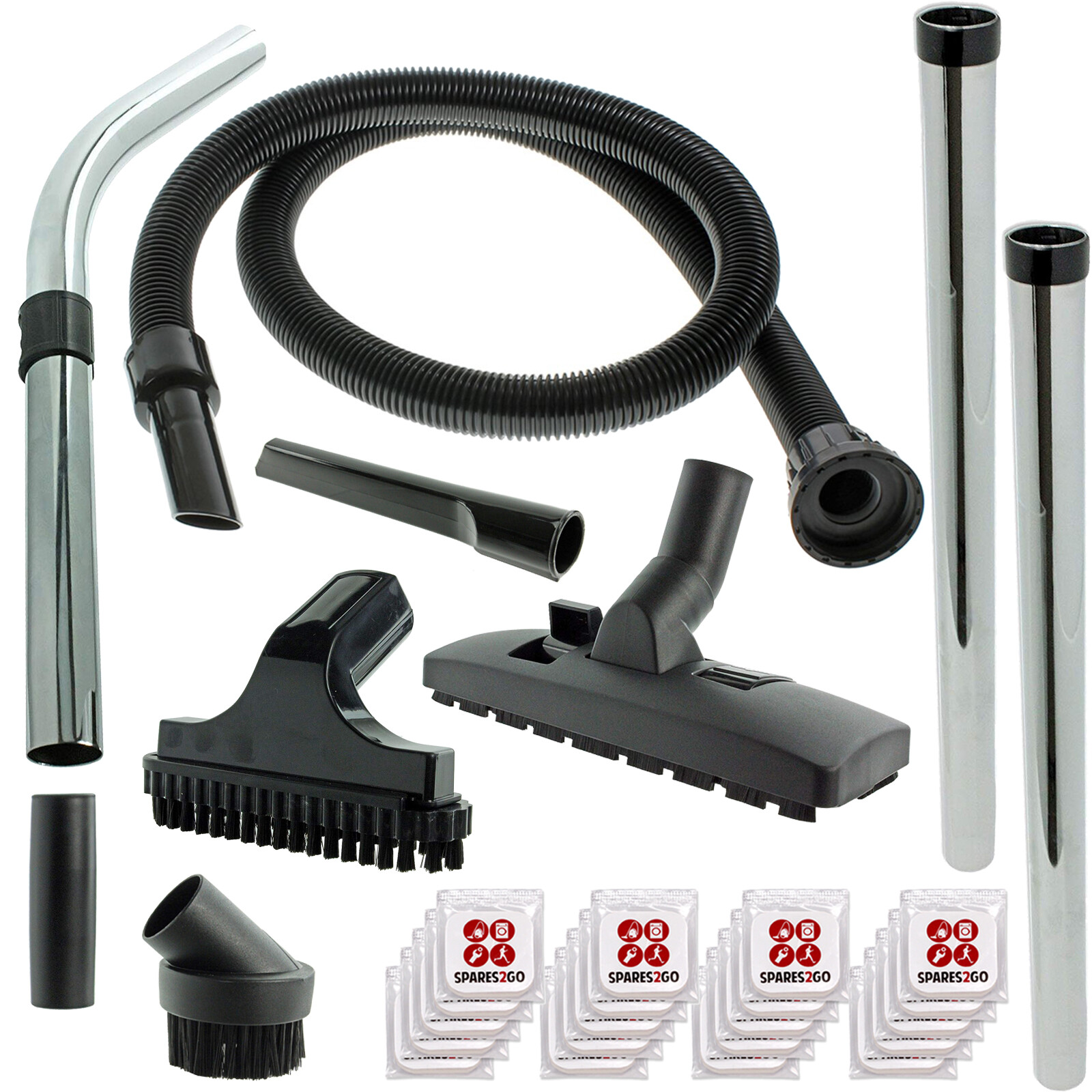 Spare Parts Tool Kit Hose Rods For NUMATIC HENRY HETTY Vacuum Hoover + 20 Fresh