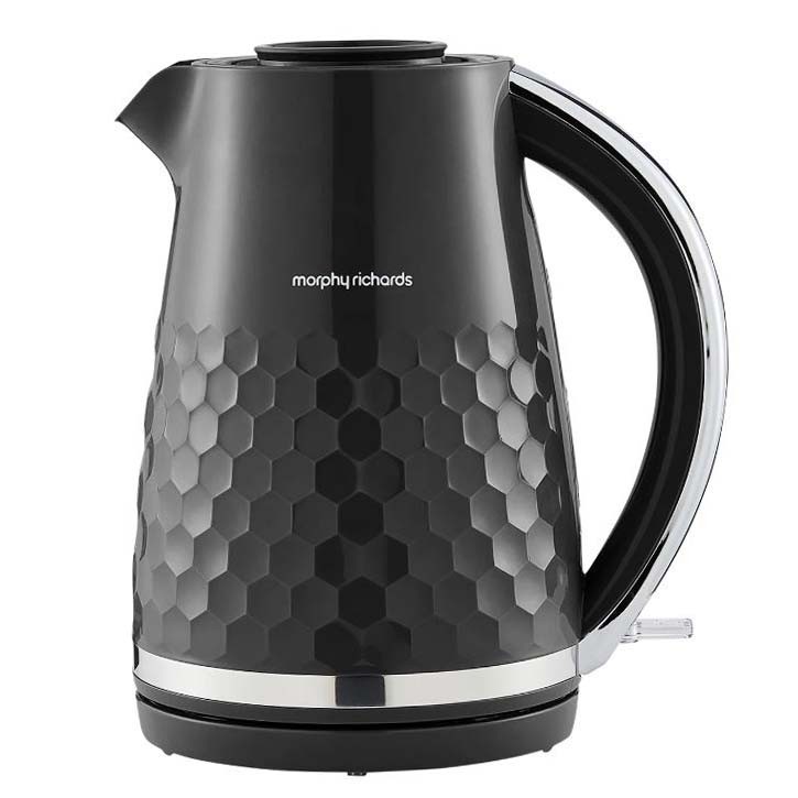 Morphy Richards Hive Jug Kettle 3KW Cordless Black Easy Fill Rapid Boil 1.5L