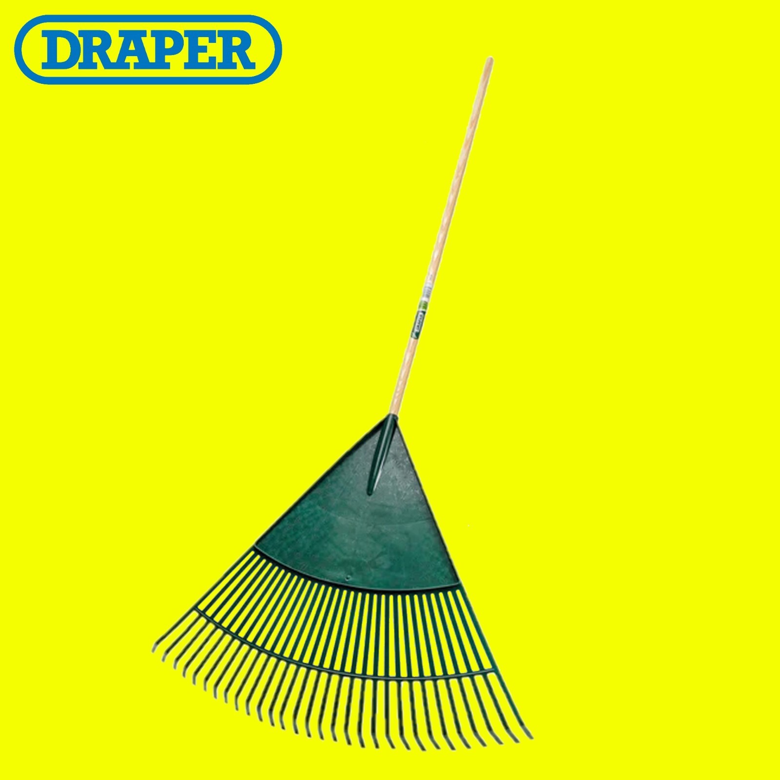 Draper 34875 Extra Wide Plastic Leaf Rake, 800mm