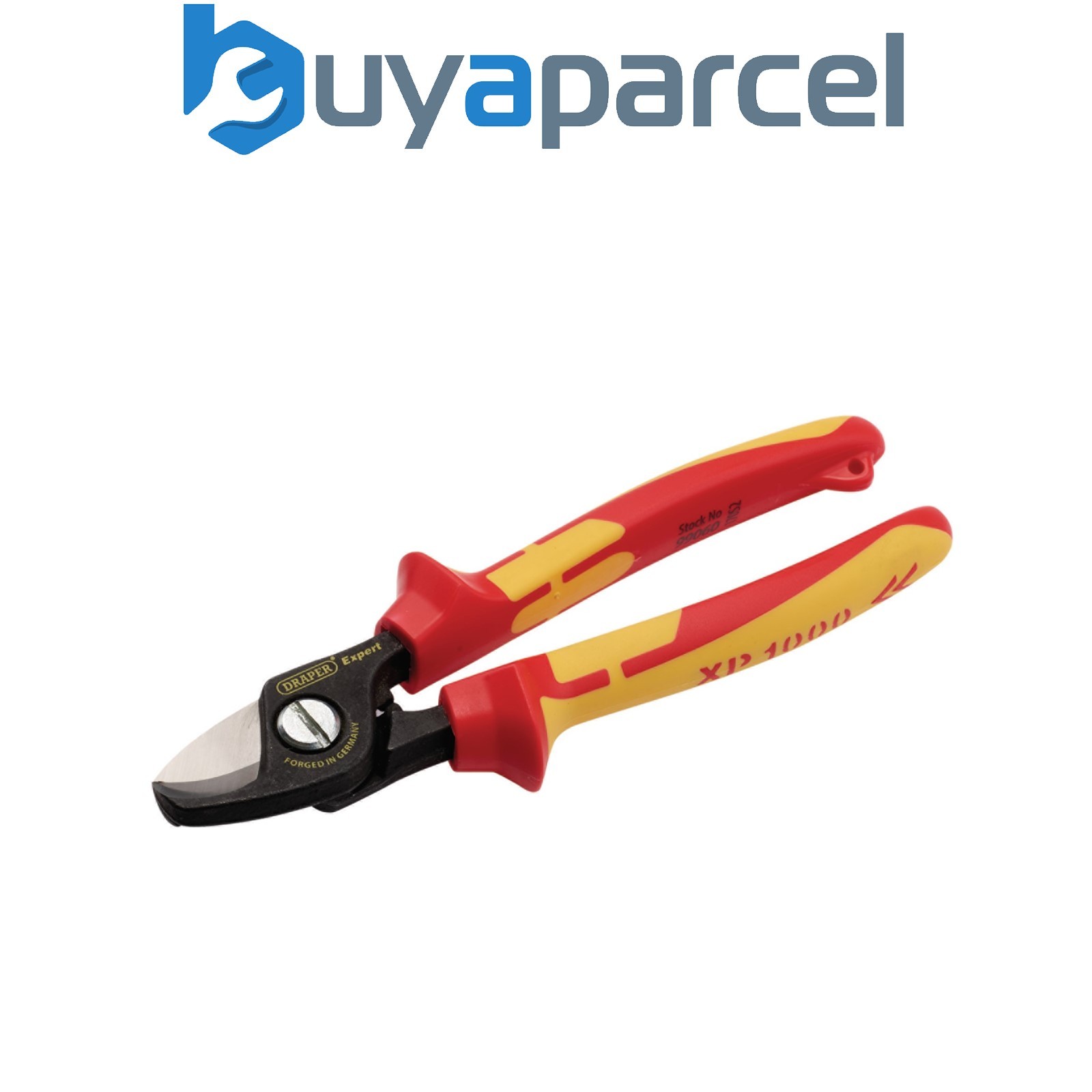 Draper 99060 XP1000 VDE Cable Shears, 170mm, Tethered