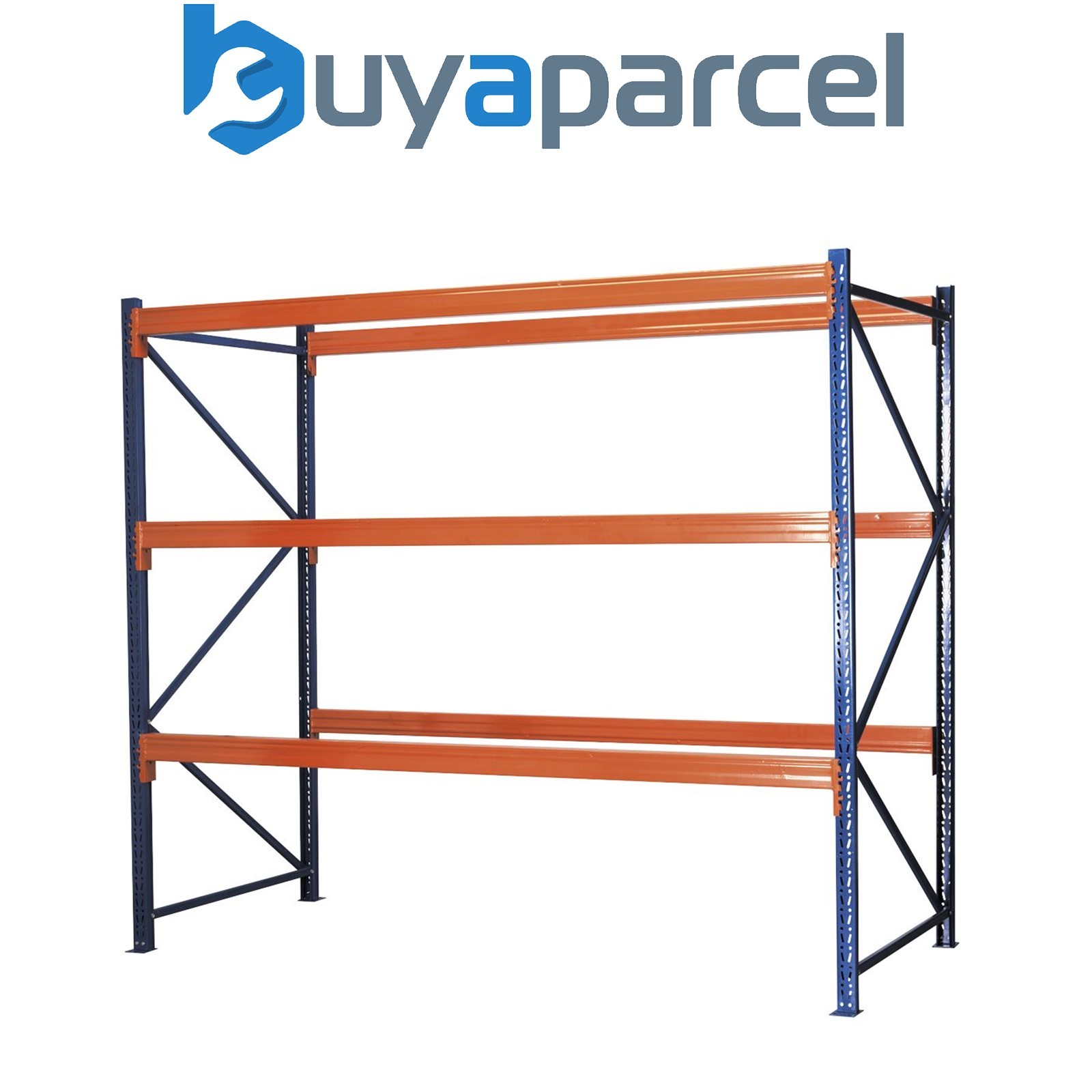 Sealey APR3001 Heavy-Duty Racking Unit with 3 Beam Set 1000kg Capacity Per Level