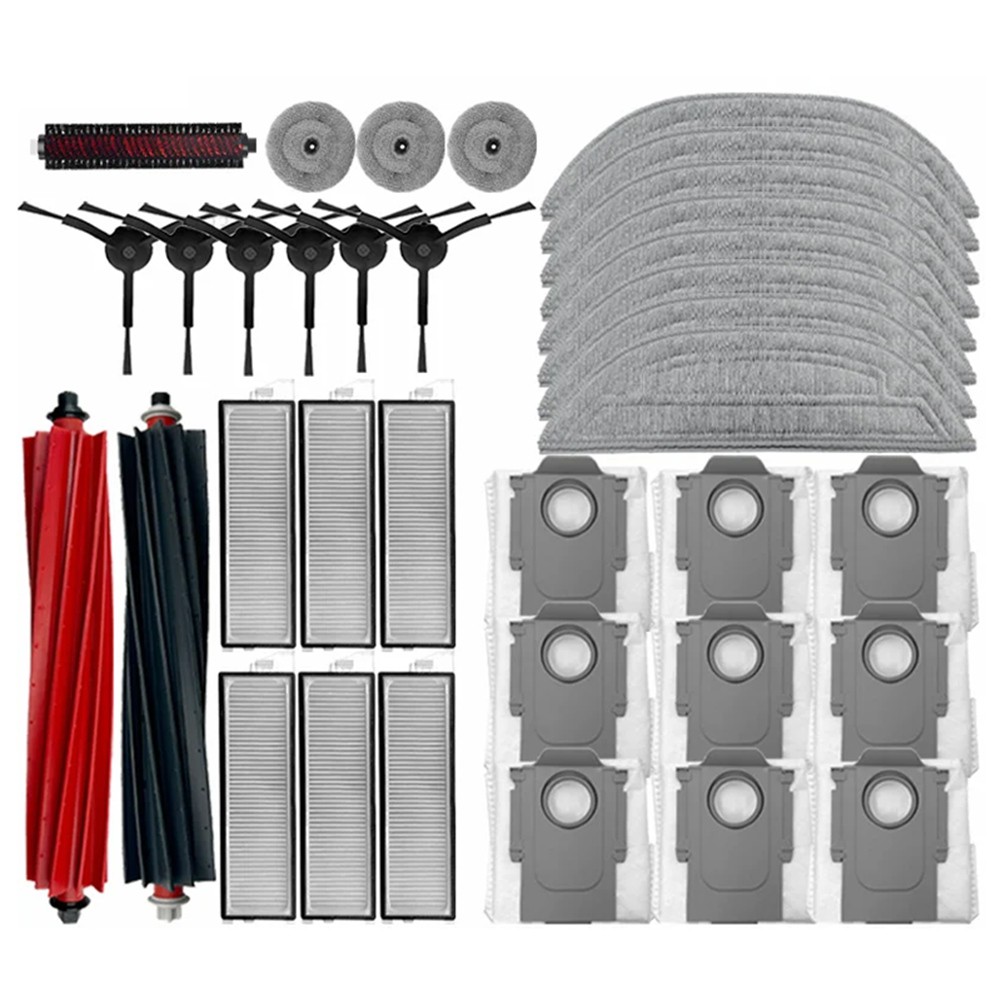 For S8 MaxV Ultra Robot Vacuum Accessories Main Side Brushes Mop8517