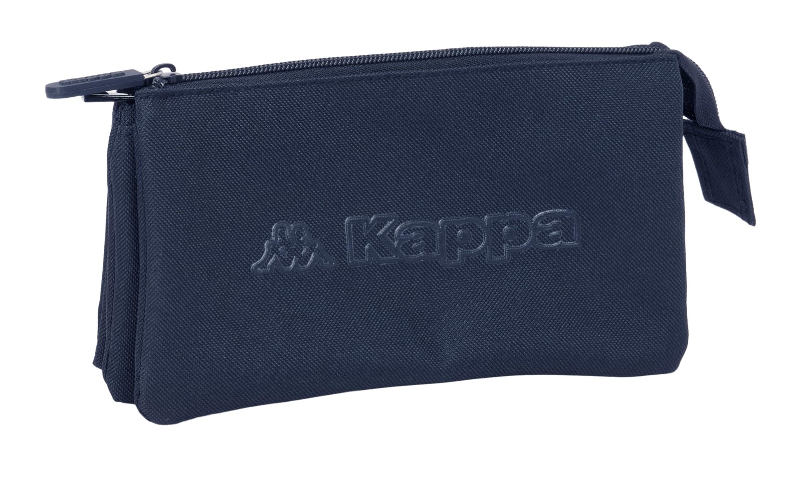 safta Kappa Basics Triple Pencil Case, Children's Pencil Case, Ideal for School