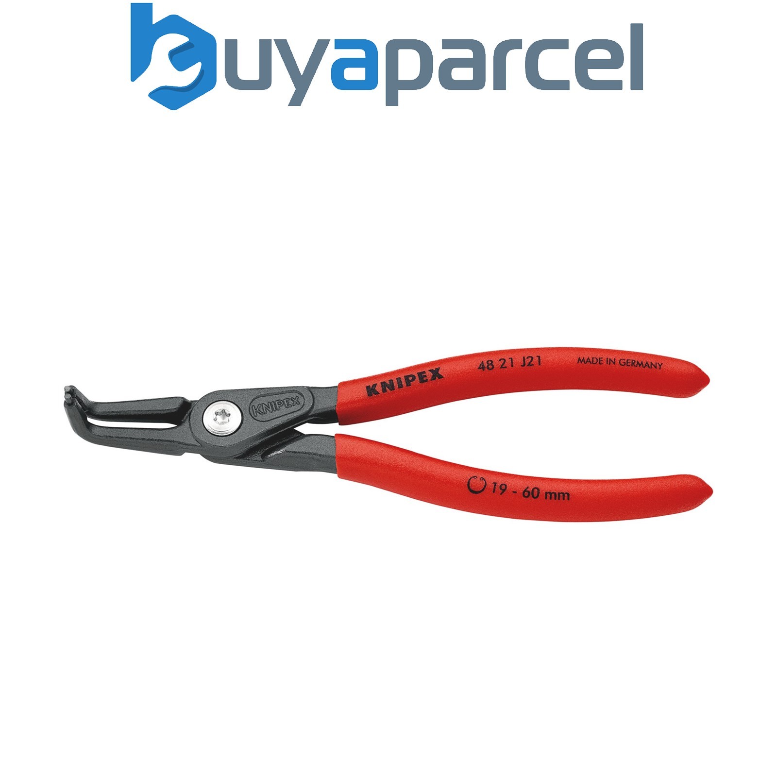 Draper 75084 KNIPEX 48 21 J21 SB Precision Circlip Pliers for internal circlips