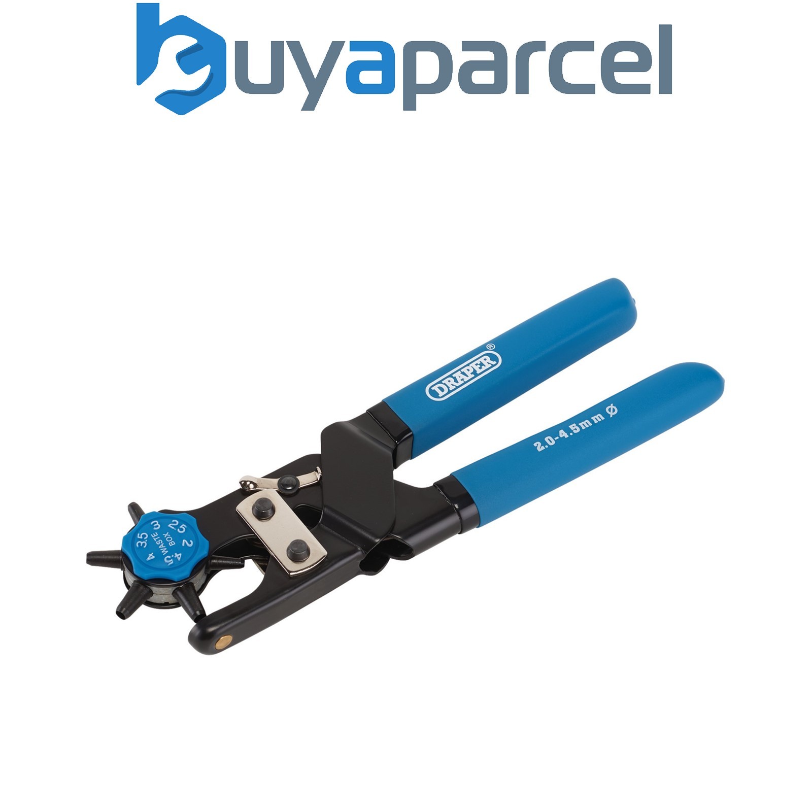 Draper 63637 Revolving Punch Plier, 2.0 - 4.5mm
