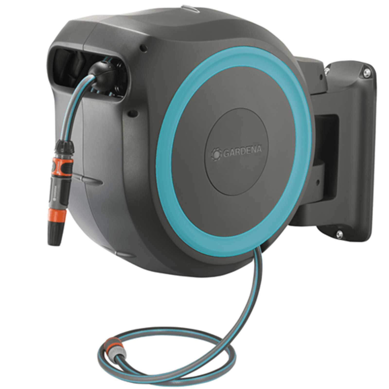 Gardena Wall Mounted Automatic Roll Up Retractable Hose Reel 1/2" / 12.5mm 35m