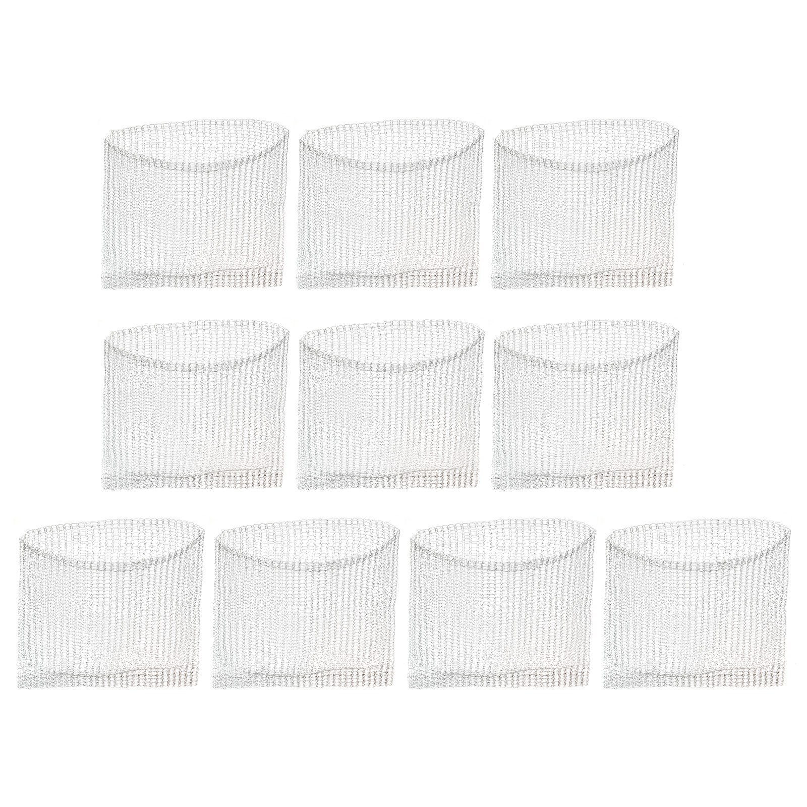 20Pcs 1 Gallon Plants Root Guard Stainless Steel Wire Speed Baskets 10" x 9