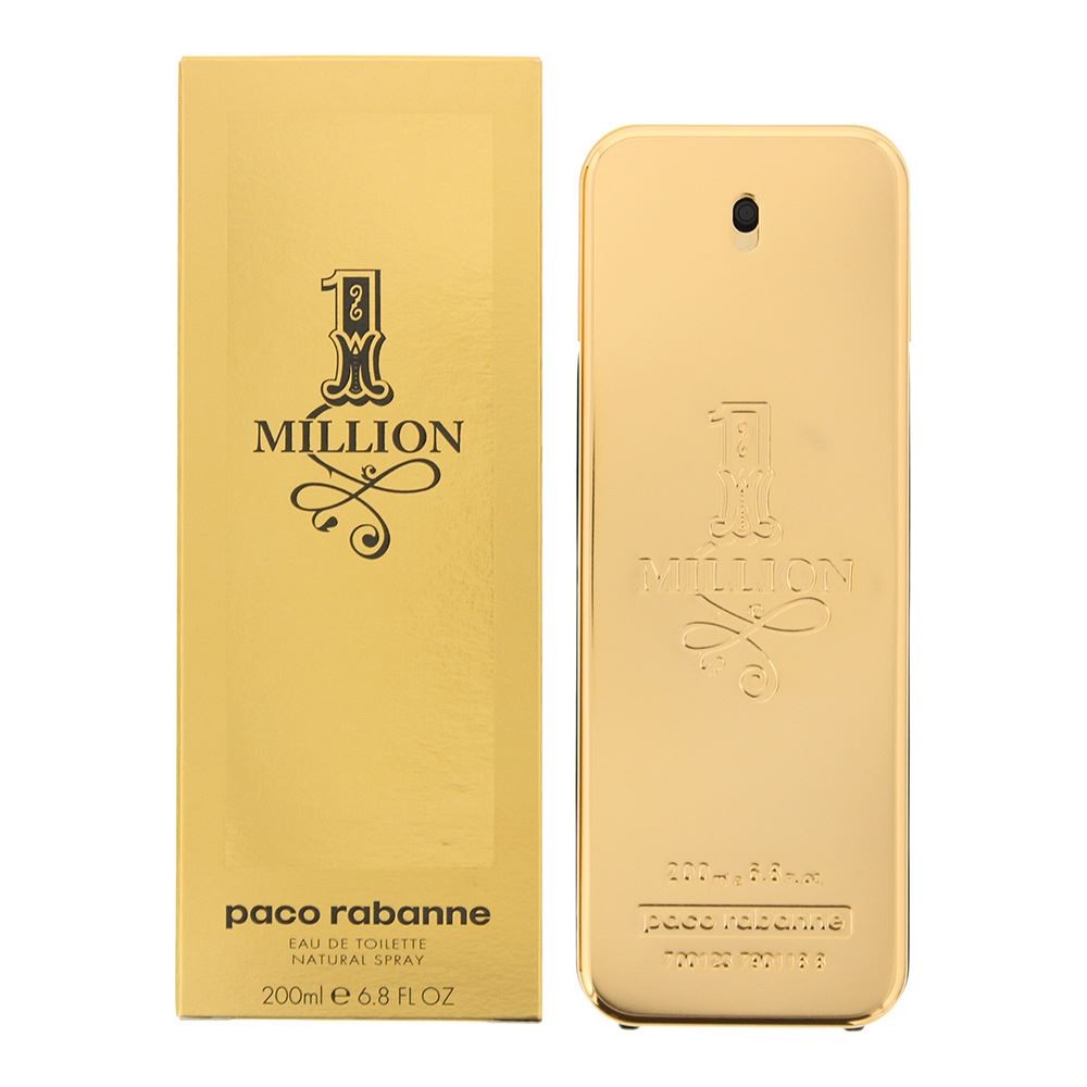 Paco Rabanne 1 Million Eau De Toilette 200ml - Damaged Box