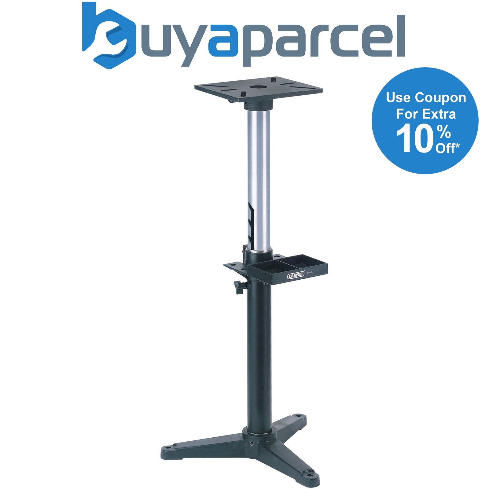 Draper 69356 Adjustable Bench Grinder Stand
