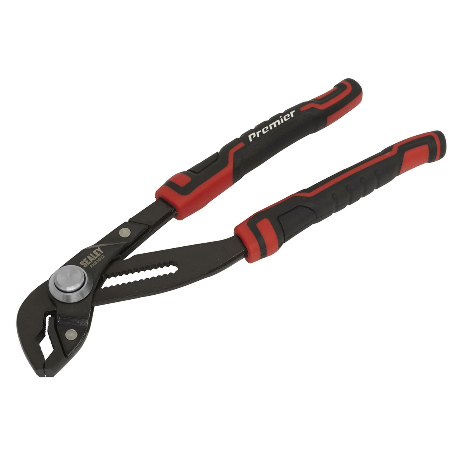 Sealey 250mm Water Pump Pliers Quick Release Push-Button CRV Steel Serrated Jaws