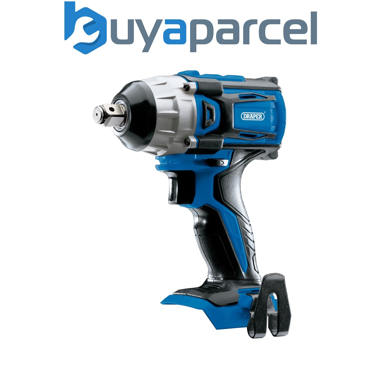 Draper 86928 D20 20V Brushless Impact Wrench, 1/2" Sq. Dr., 250Nm (Sold Bare)