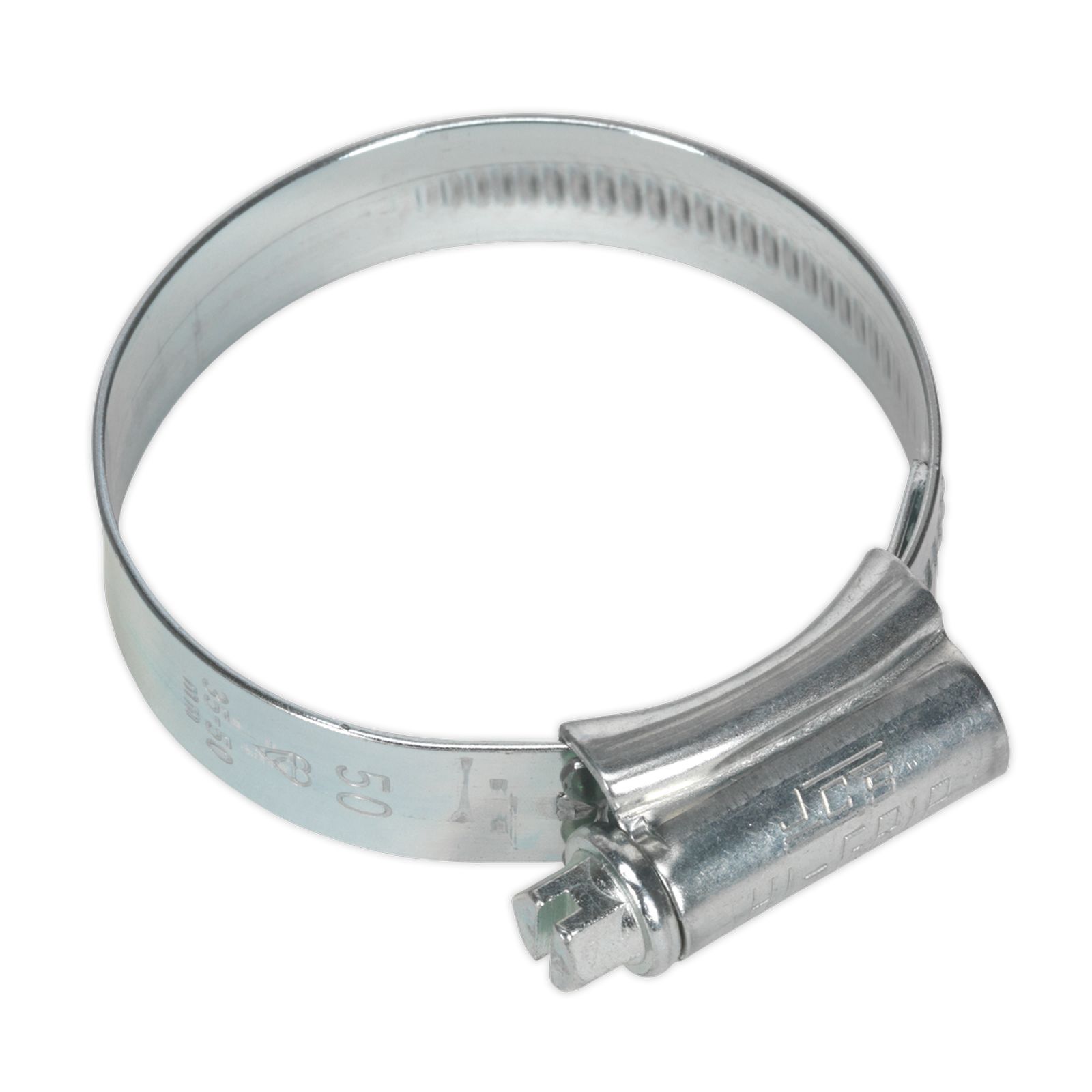Sealey Hi-Grip Hose Clips Zinc Plated Ø35 - 50mm Pack of 20 - Part No. HCJ2A