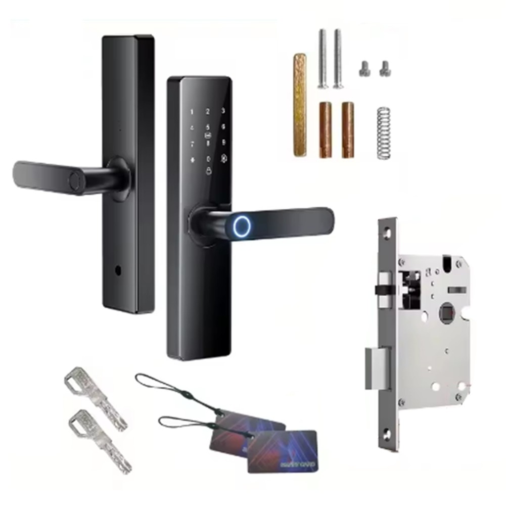 Wifi Digital Electronic Door Lock Tuya Graffiti Lock Password Lock P7S85211