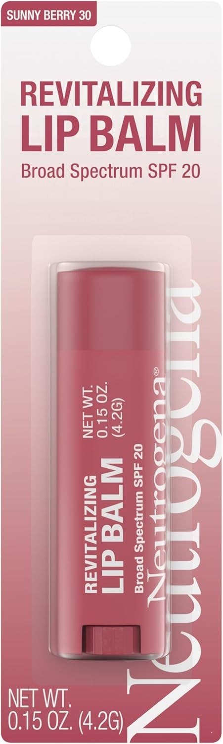 Neutrogena Revitalizing Lip Balm w/ SPF 20 (Sunny Berry 30)