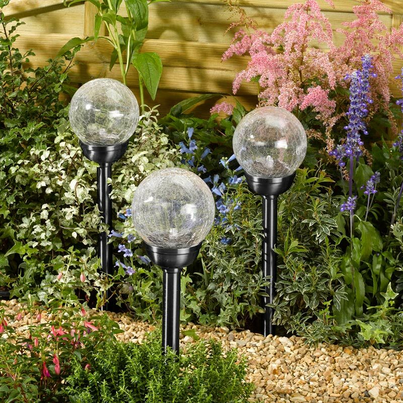 Smart Garden Solar Powered Classic Majestic Stake Light 5 Pack LED White/Multi