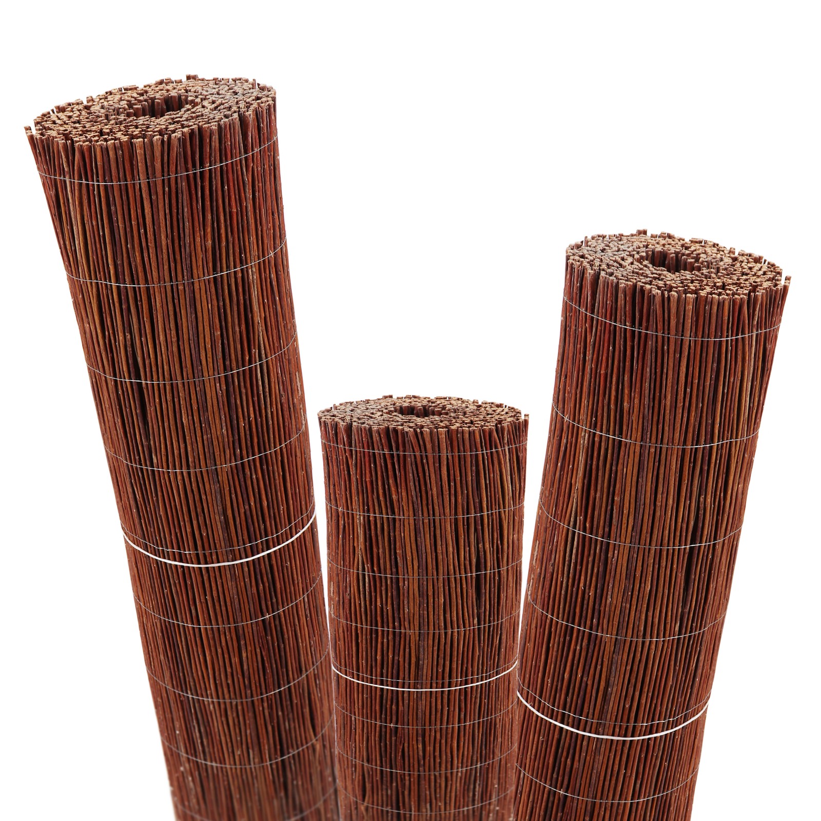 Aquagart Willow mat 5 m x 100 cm I Privacy mat made of willow Natural Privacy s