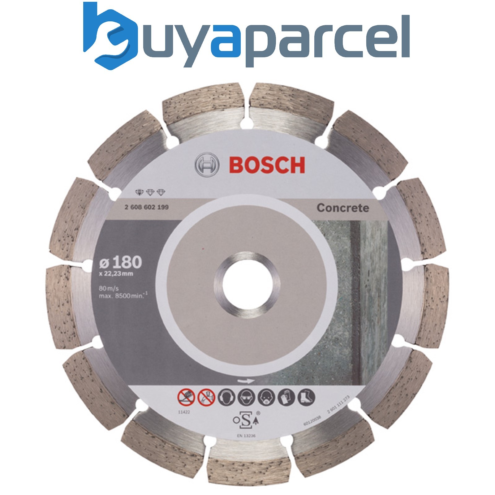 Bosch Diamond cutting disc Standard for Concrete diamond cutting disc 2608602199