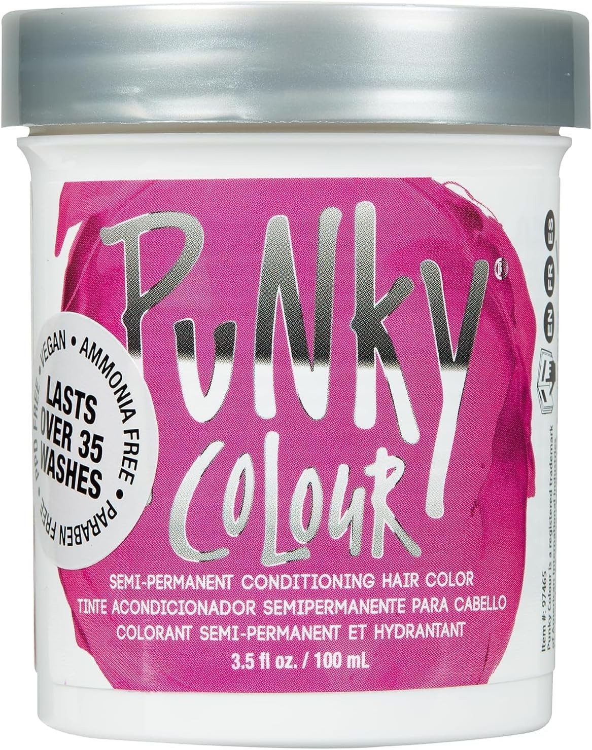 Punky Colour Semi-Permanent Conditioning Hair Color (Flamingo, (100 ml))