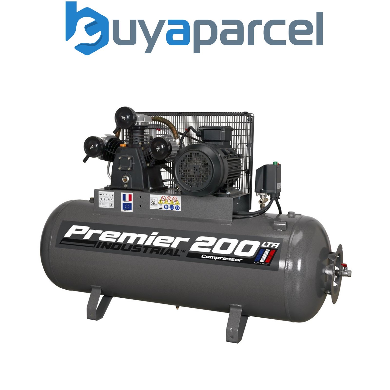 Sealey SAC32055B Premier 200L Belt Drive Air Compressor 5.5hp 3ph