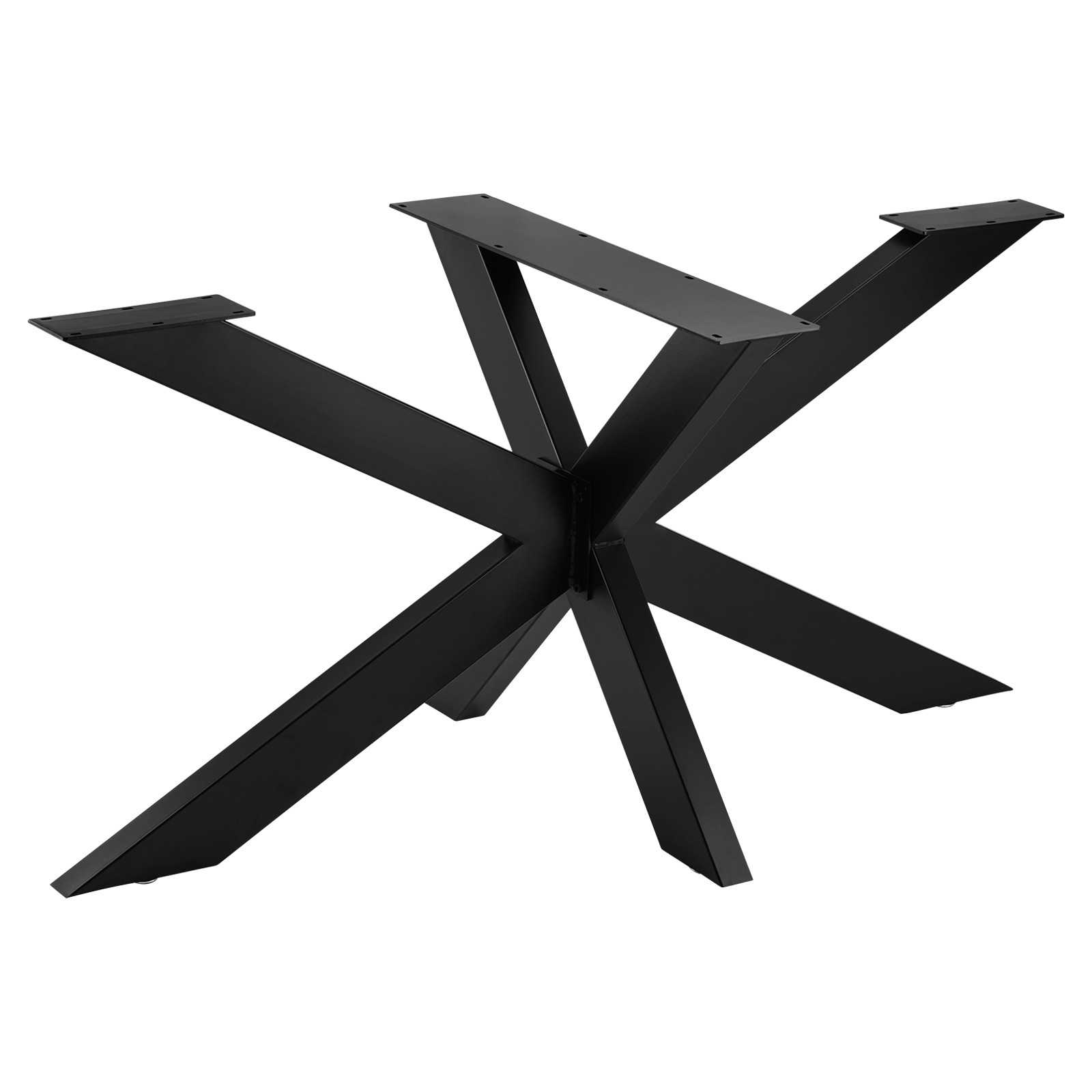 Hartleys Centre Table Leg Dining Meeting Metal Industrial Furniture Black #736